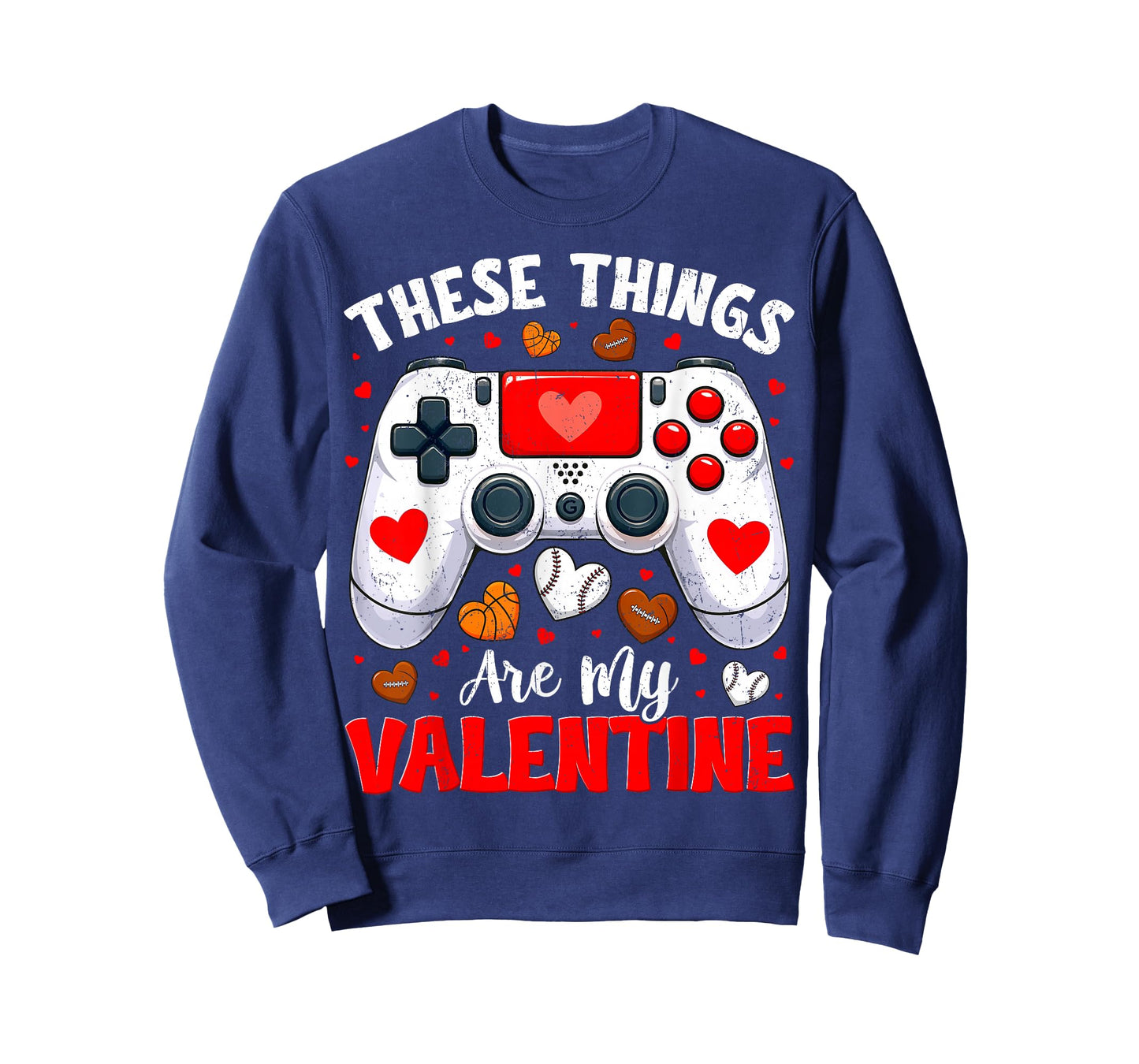 These Thing are My Valentine Gaming Sports Outfit Boy Kid T-Shirt