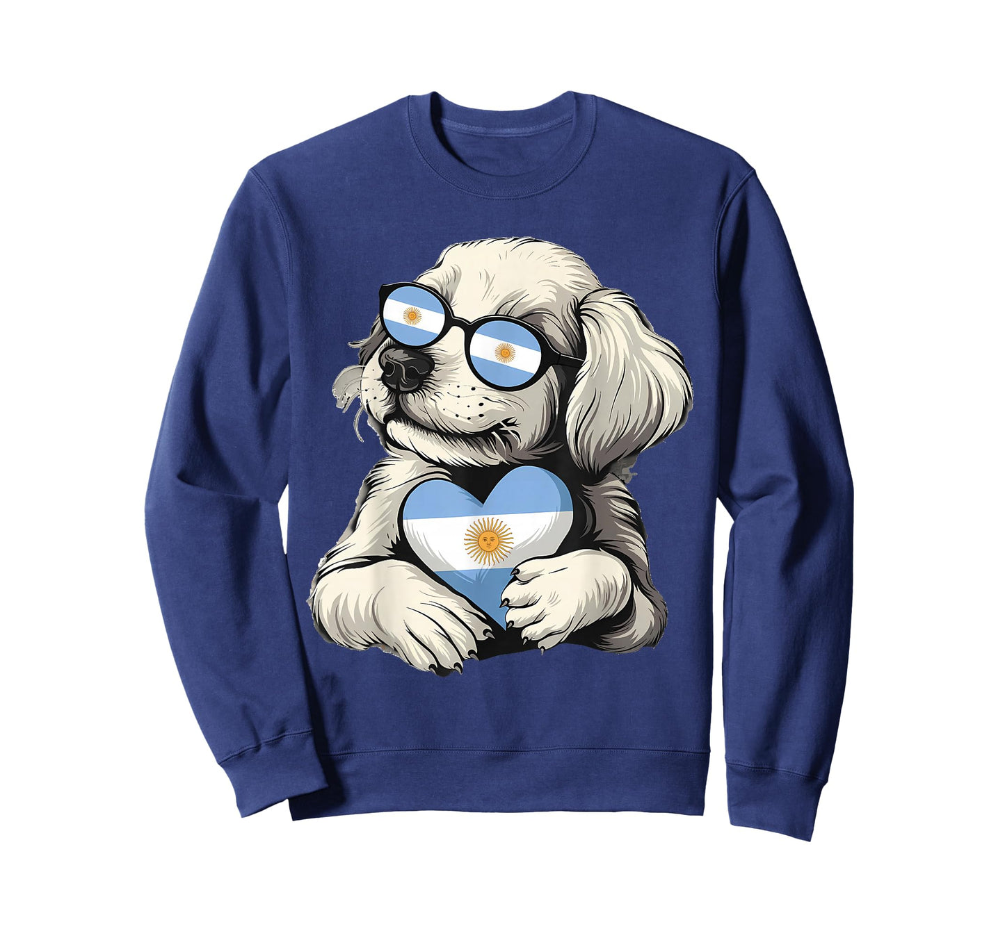 Argentina Pride Dog Argentinian Flag T-Shirt