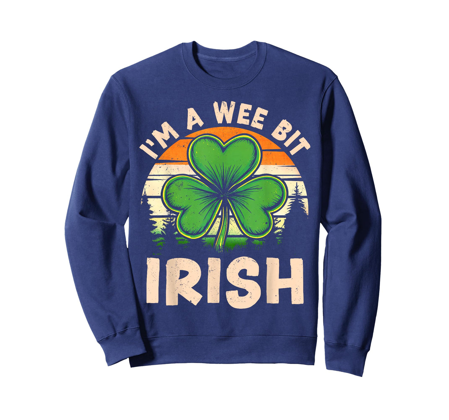 I'm A Wee Bit Irish St Patricks Day Lucky Shamrock Boy Girl T-Shirt