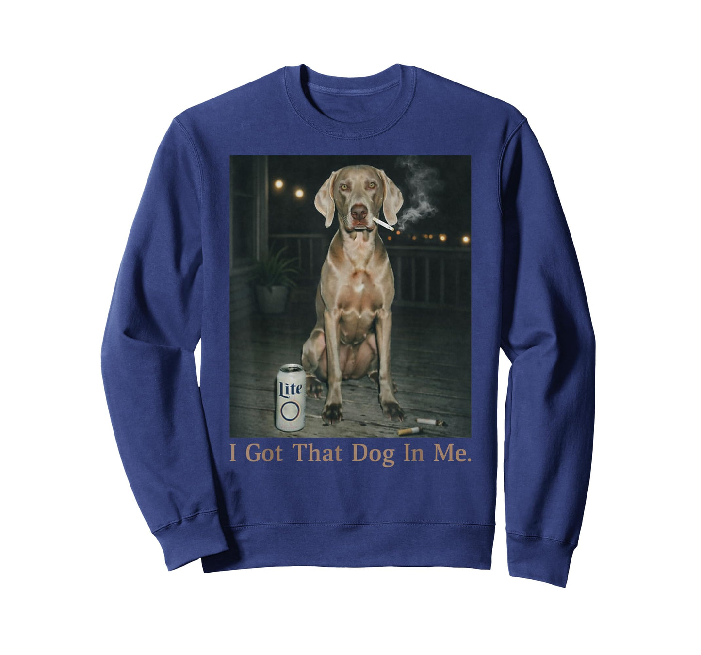 I Got That Dog in Me Funny Weimaraner Meme Weimaraner Mom T-Shirt