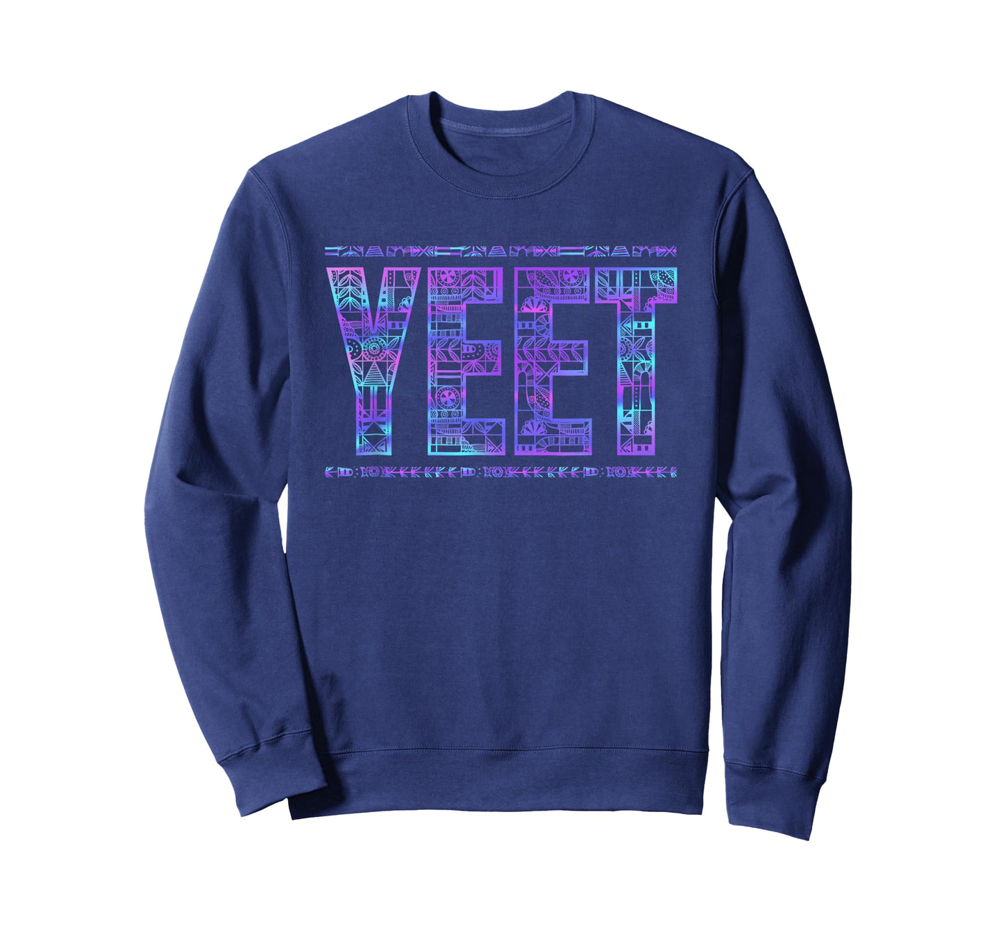 Yeet Tribal Vintage Funny Saying Meme Slang Women Youth T-Shirt
