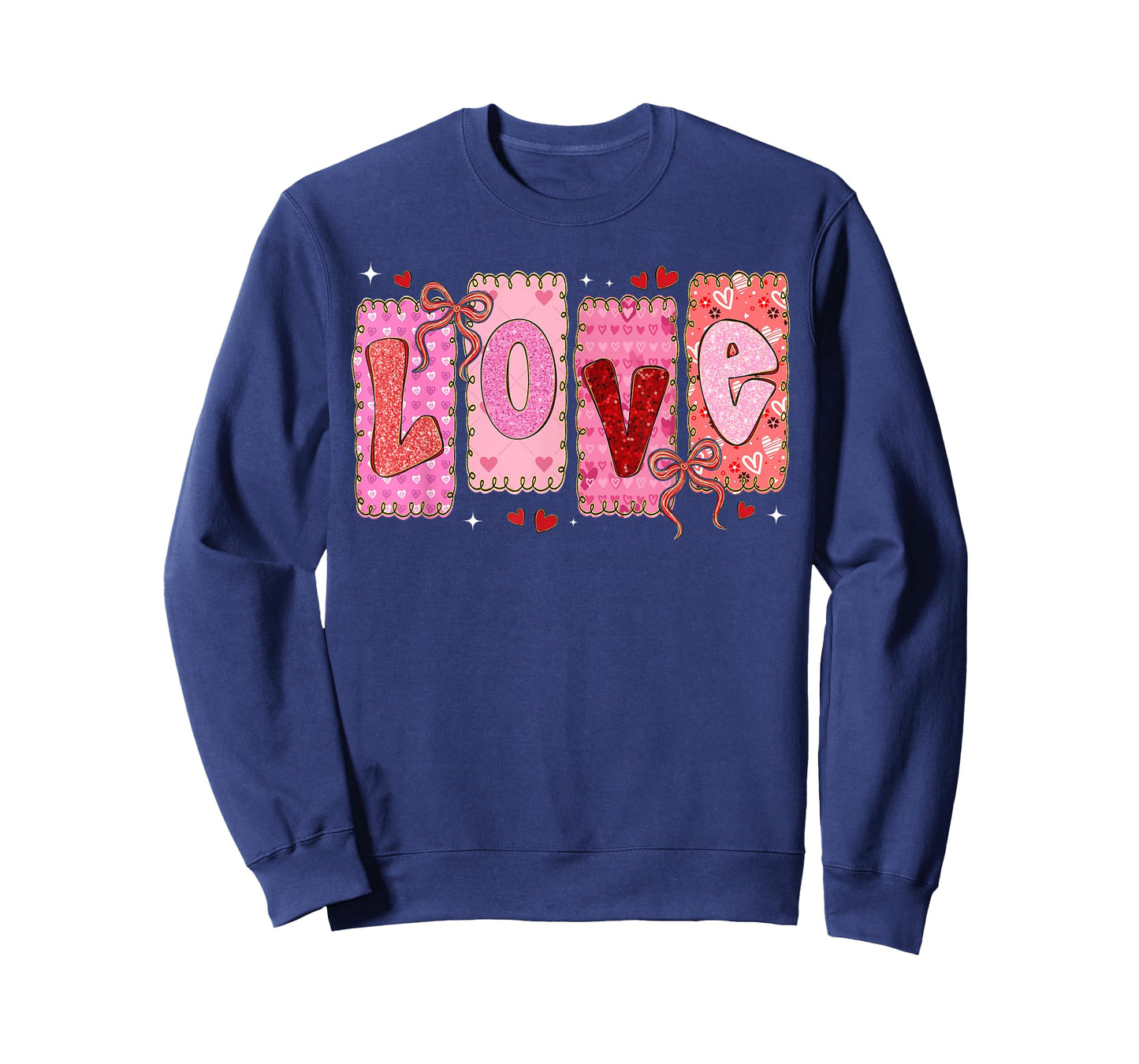Preppy Love Valentine Pink Coquette Bow Girl Women Kid T-Shirt