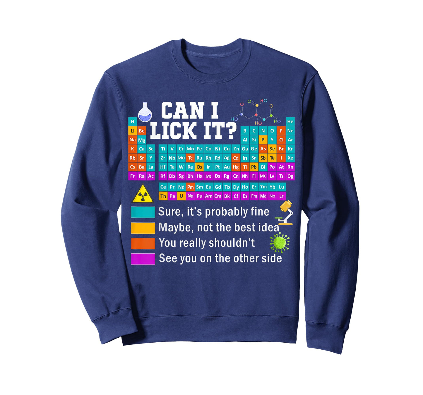 Funny Kids can i Lick it Periodic Table T-Shirt