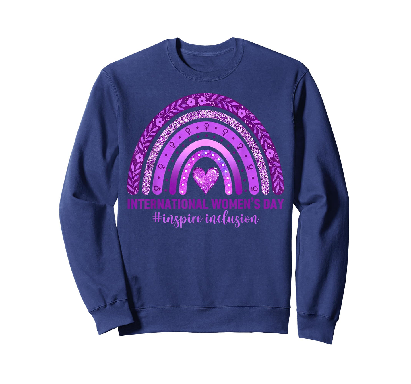 Happy International Women's Day 8 March Inspire Inclusion T-Shirt