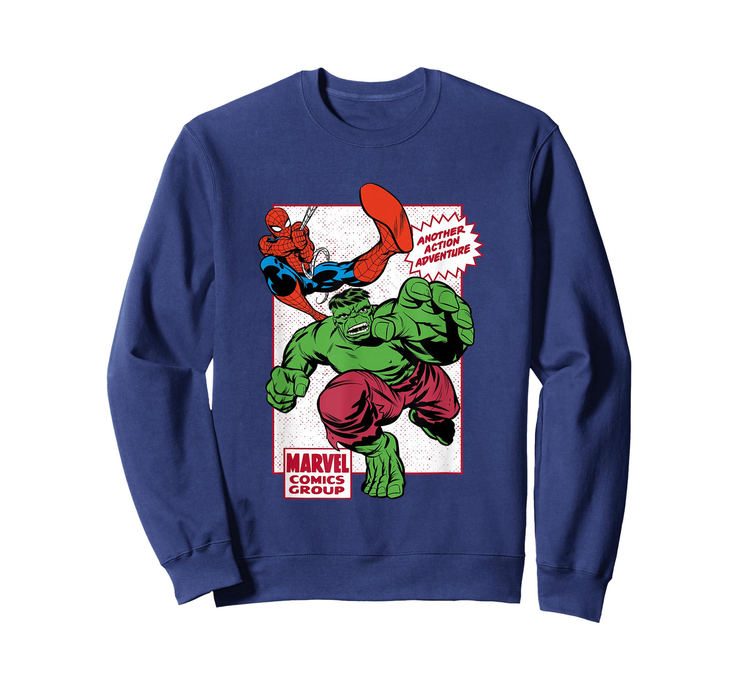 Marvel Comics Retro Spider-Man and Hulk Adventure T-Shirt