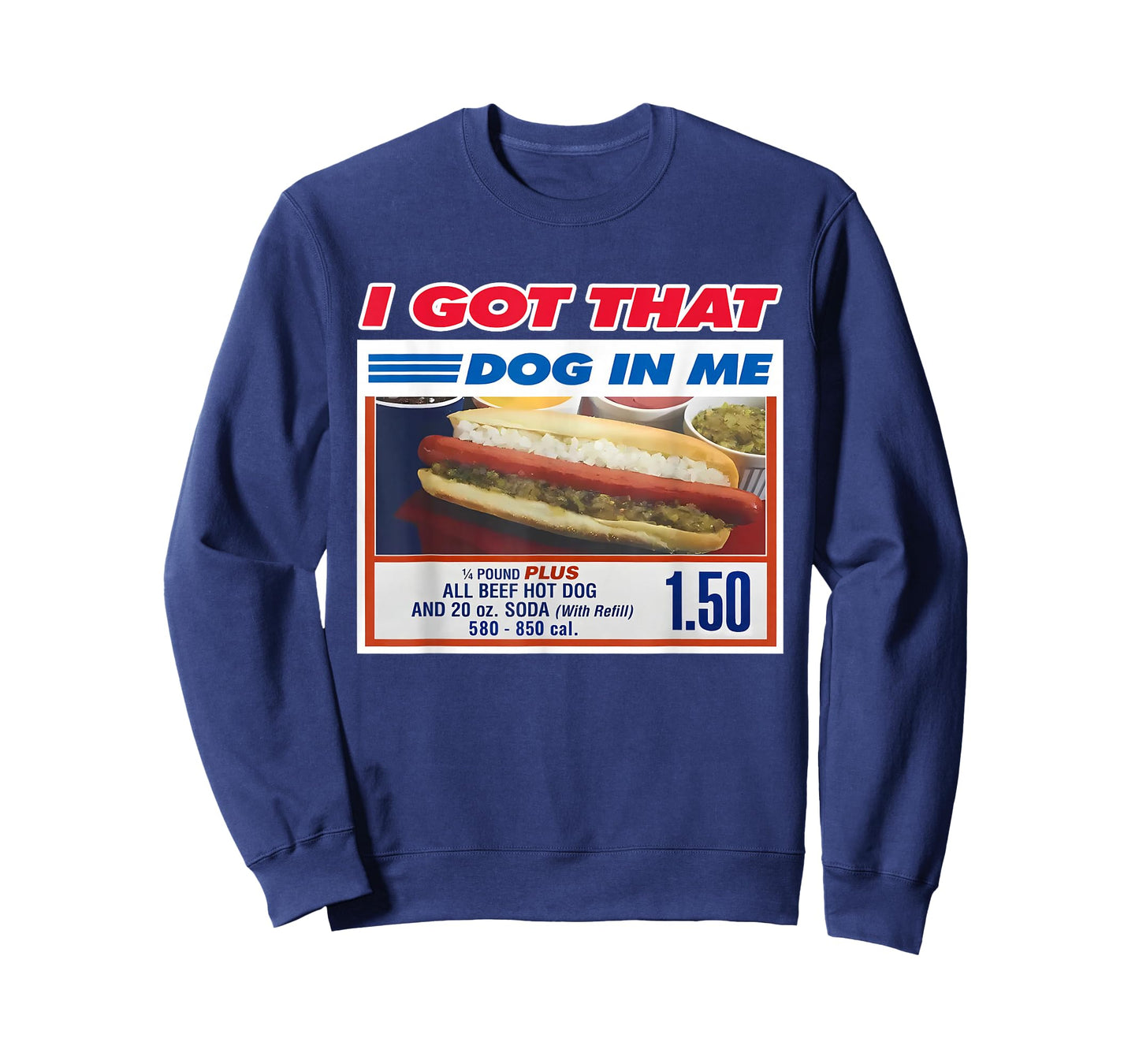Funny I Got That Dog in Me Funny Hotdog Christmas Meme T-Shirt