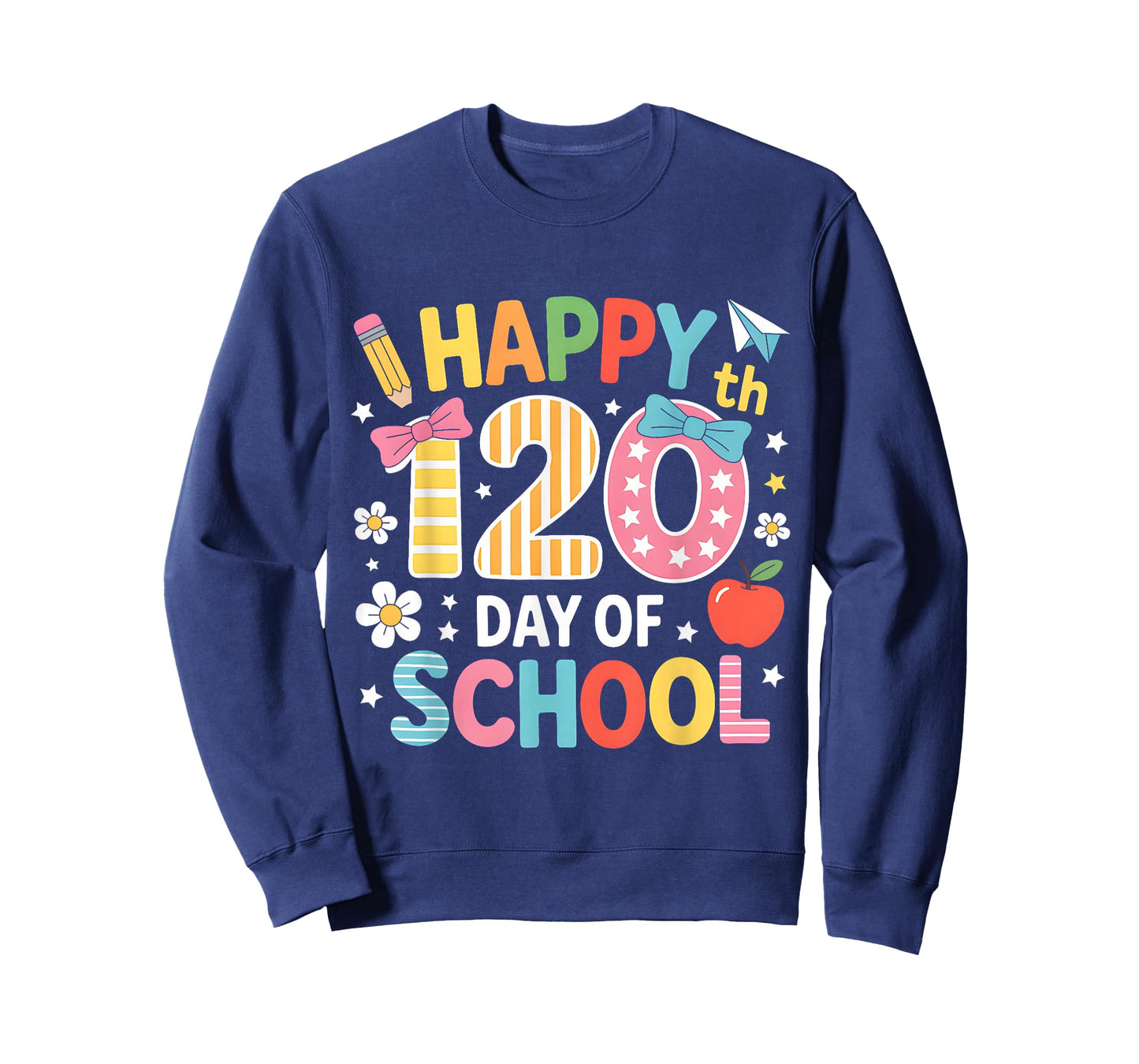 Happy 120th Day of School 120 Days of School Teacher Student T-Shirt