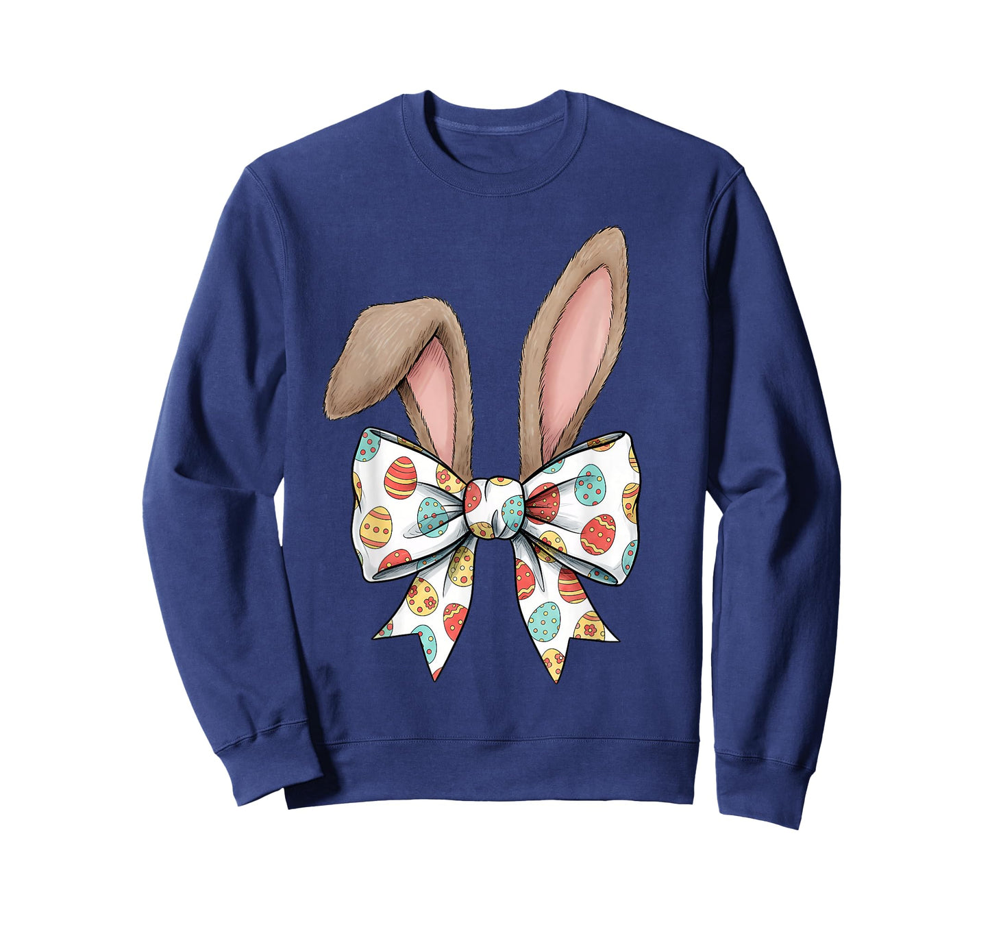Easter Day Coquette Bow Cute Bunny Rabbit Women Girls Teens T-Shirt