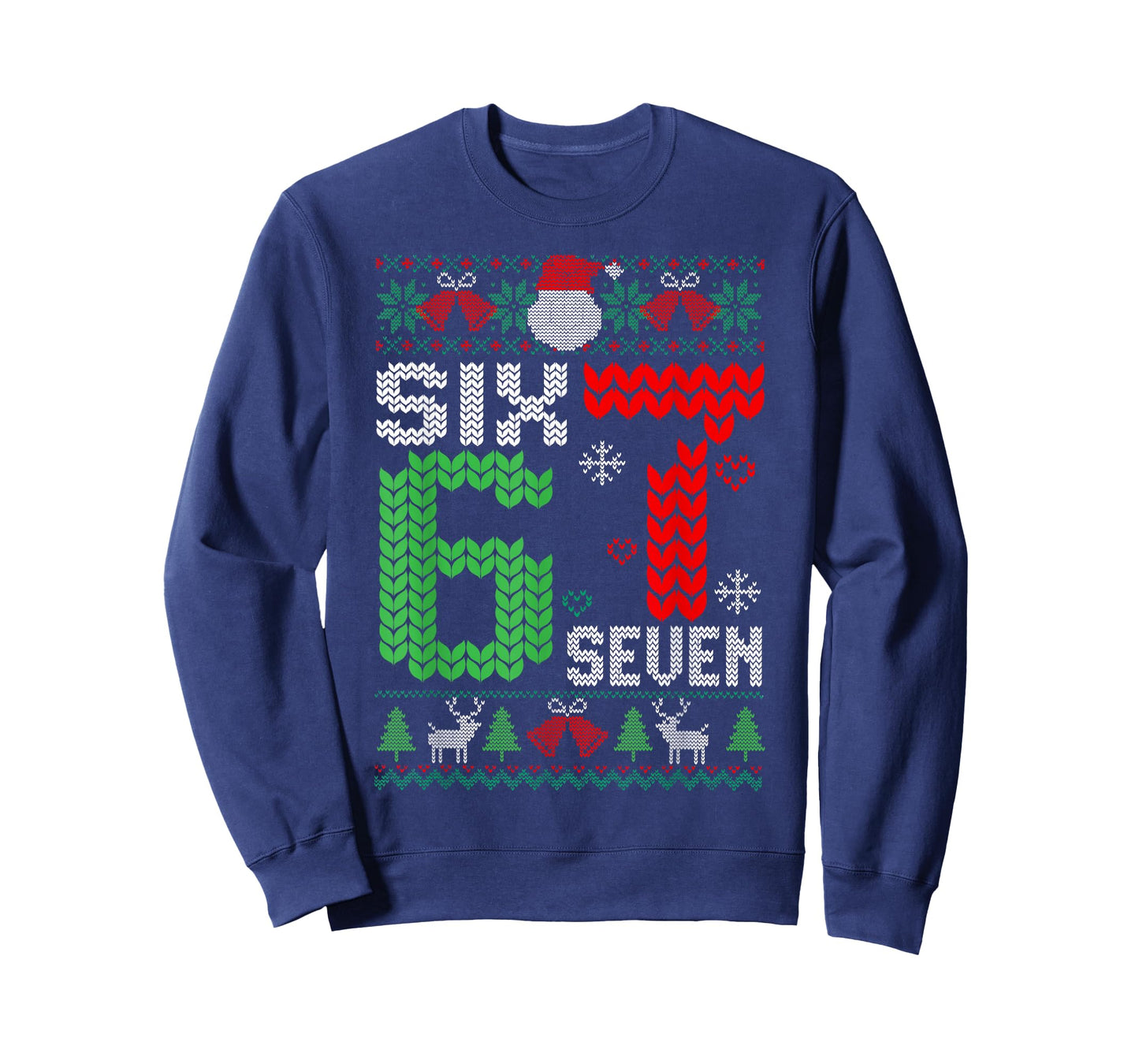 67 Meme Six Seven Christmas Ugly Sweater for Kids Boys Girls T-Shirt