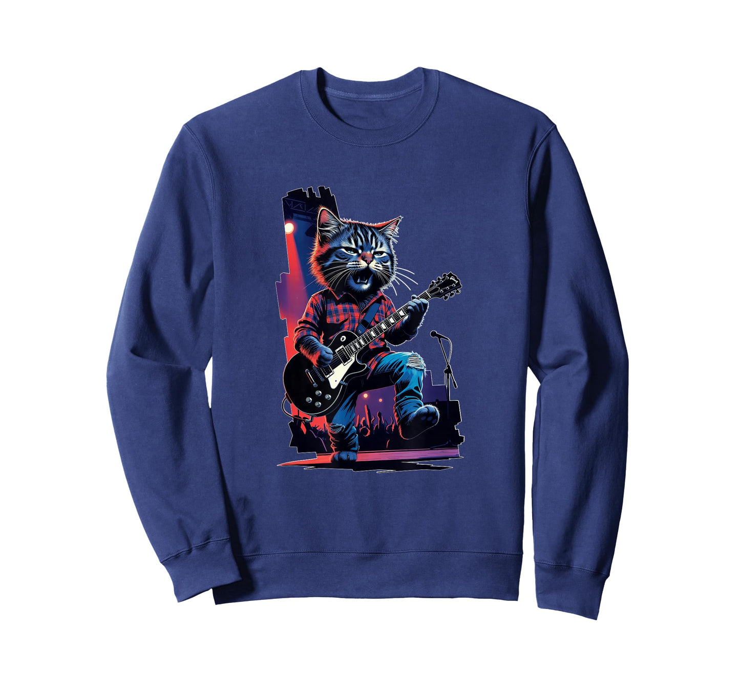 90's Grunge Rock Band Cat T-Shirt