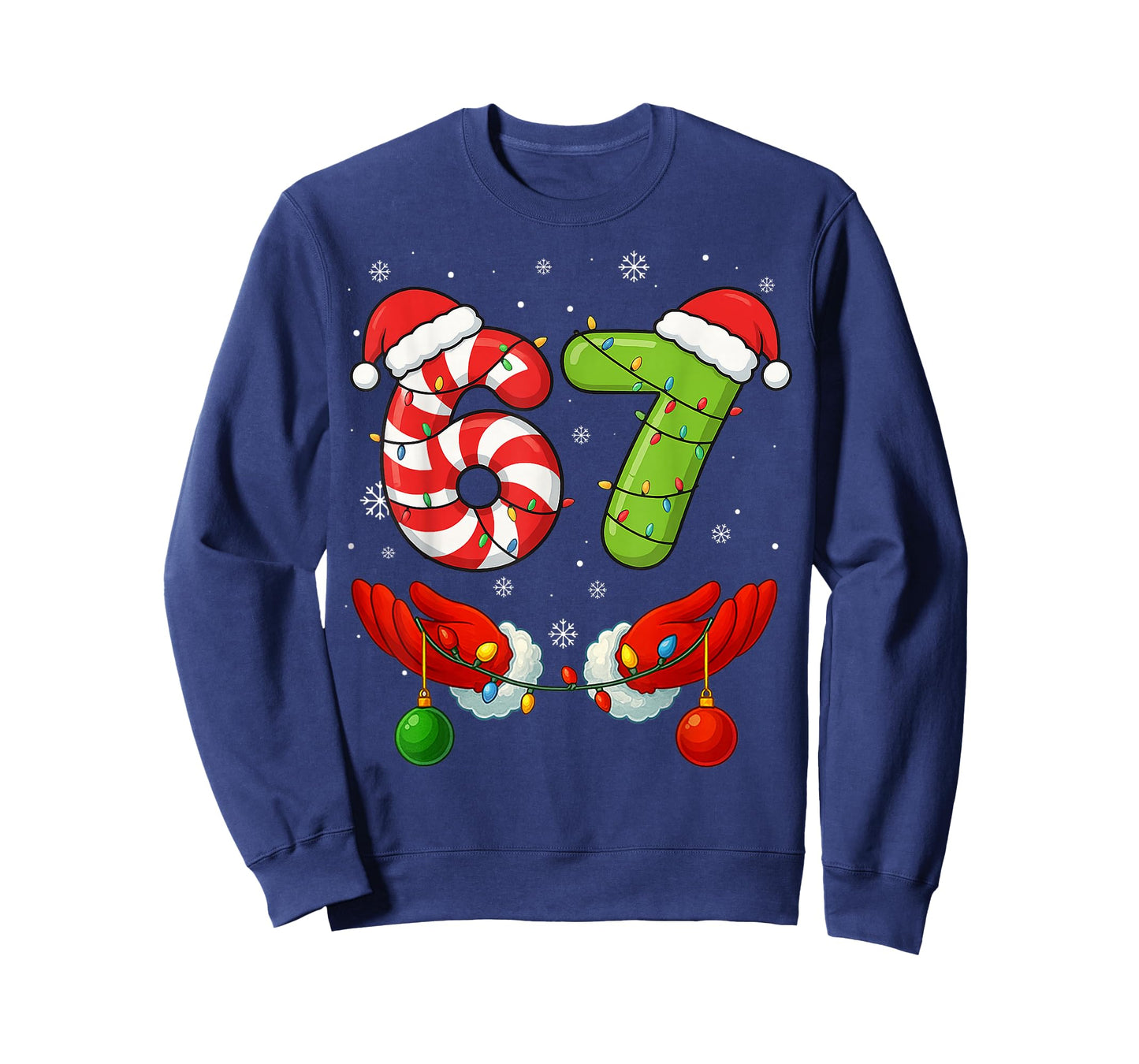 Funny Six Seven 6 7 Meme Kids Women Men Boys Girls Christmas T-Shirt