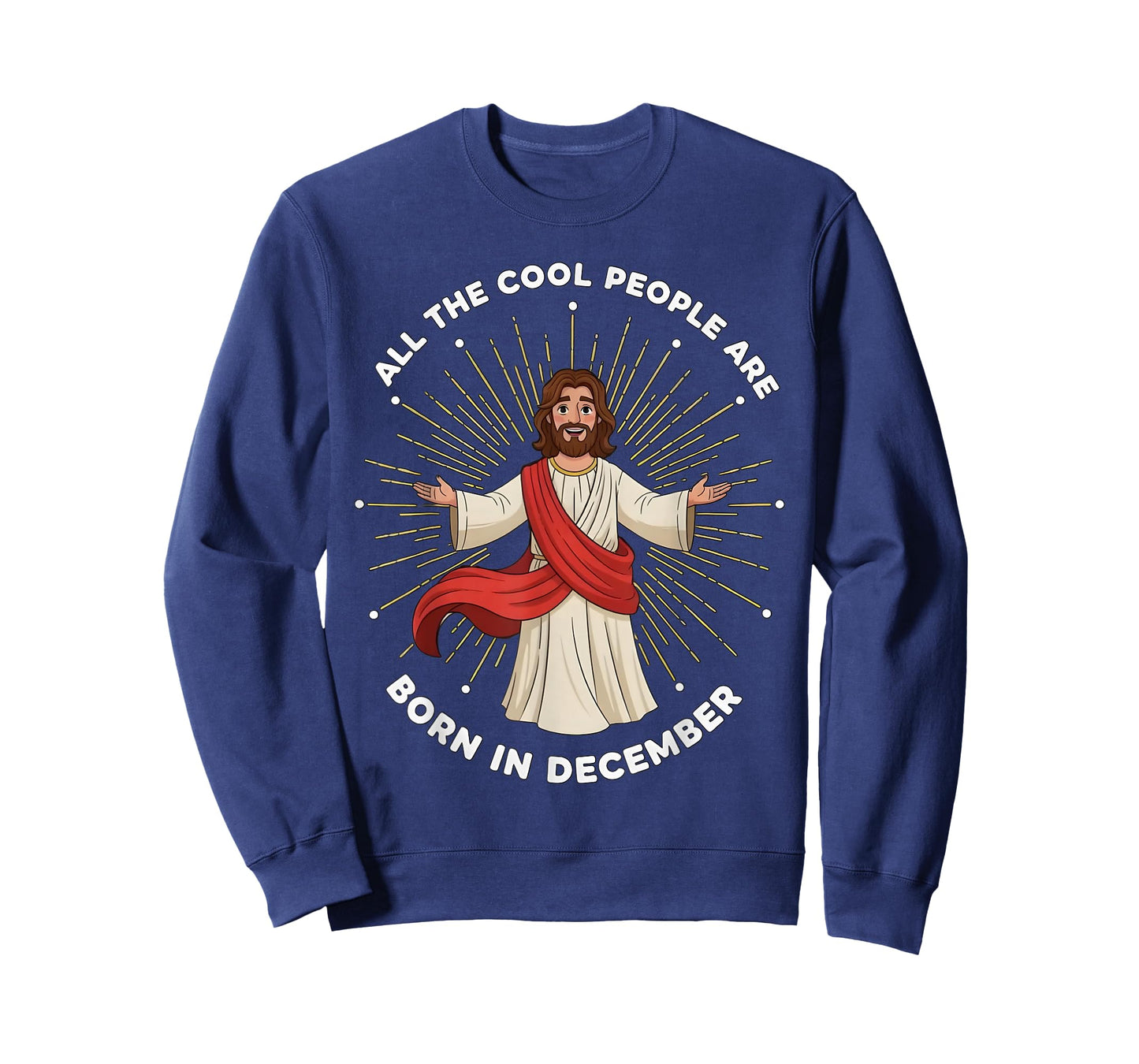 Christian Christmas All Cool People are Born in December T-Shirt