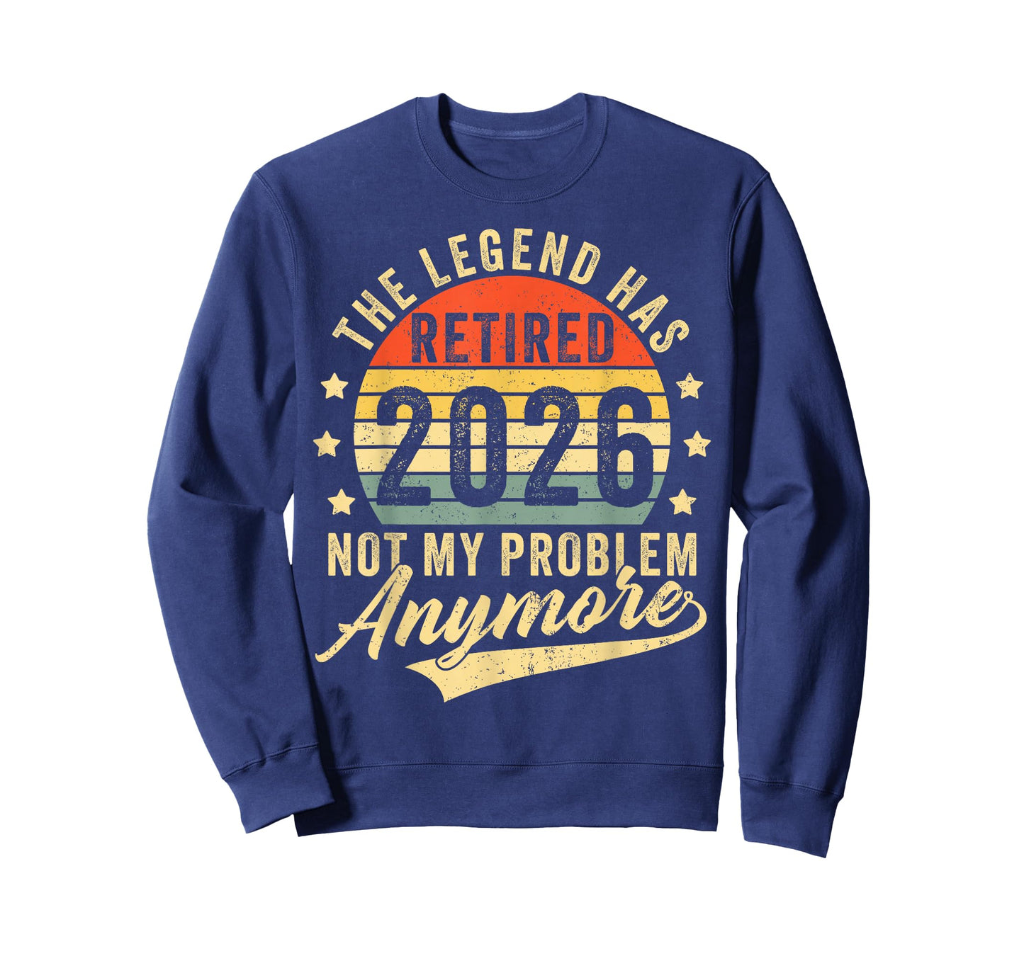 Retired 2026 Decoration Men Women Dad Grandpa Retirement T-Shirt