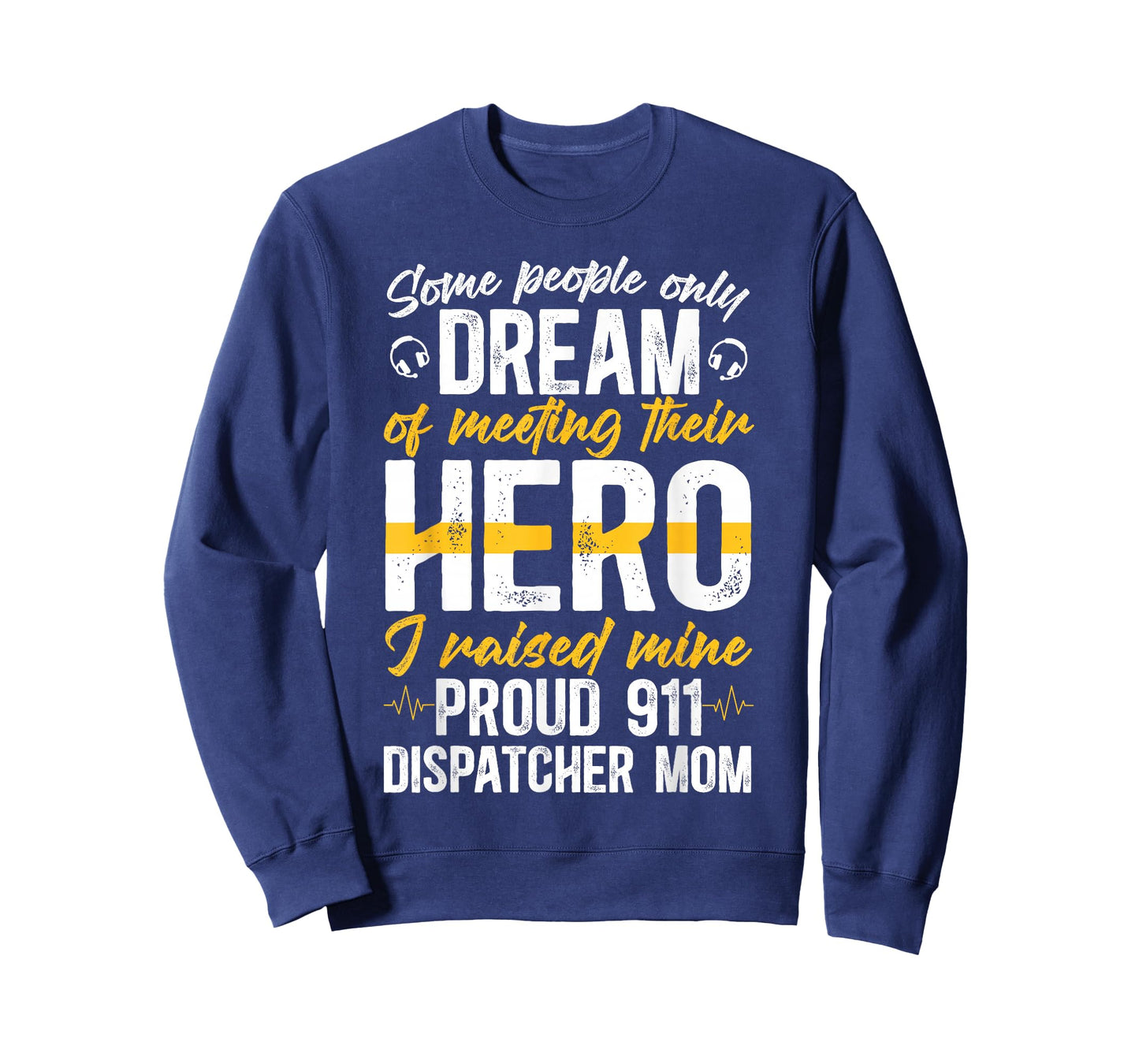 Proud 911 Dispatcher Mom of A 911 Operator Mama T-Shirt