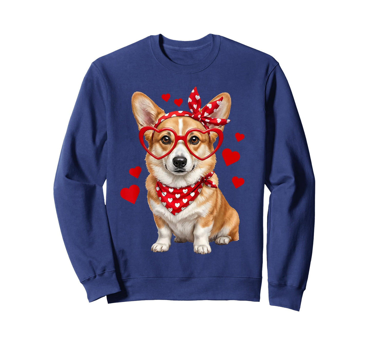 Corgi Valentines Day Dog Lover Heart T-Shirt