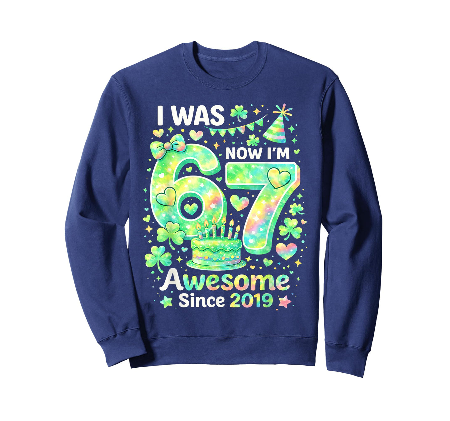 I was 6 Now I’m 7 Happy St Patricks Day Birthday Irish Boys T-Shirt