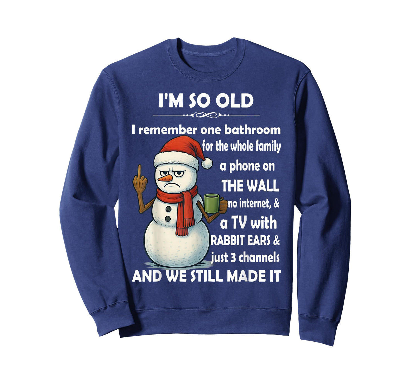 I'm So Old I Remember One Bathroom for The Whole Family T-Shirt