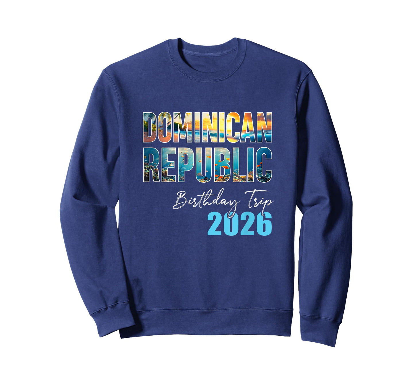 Dominican Republic Birthday Trip 2026 Vacation Party Crew T-Shirt