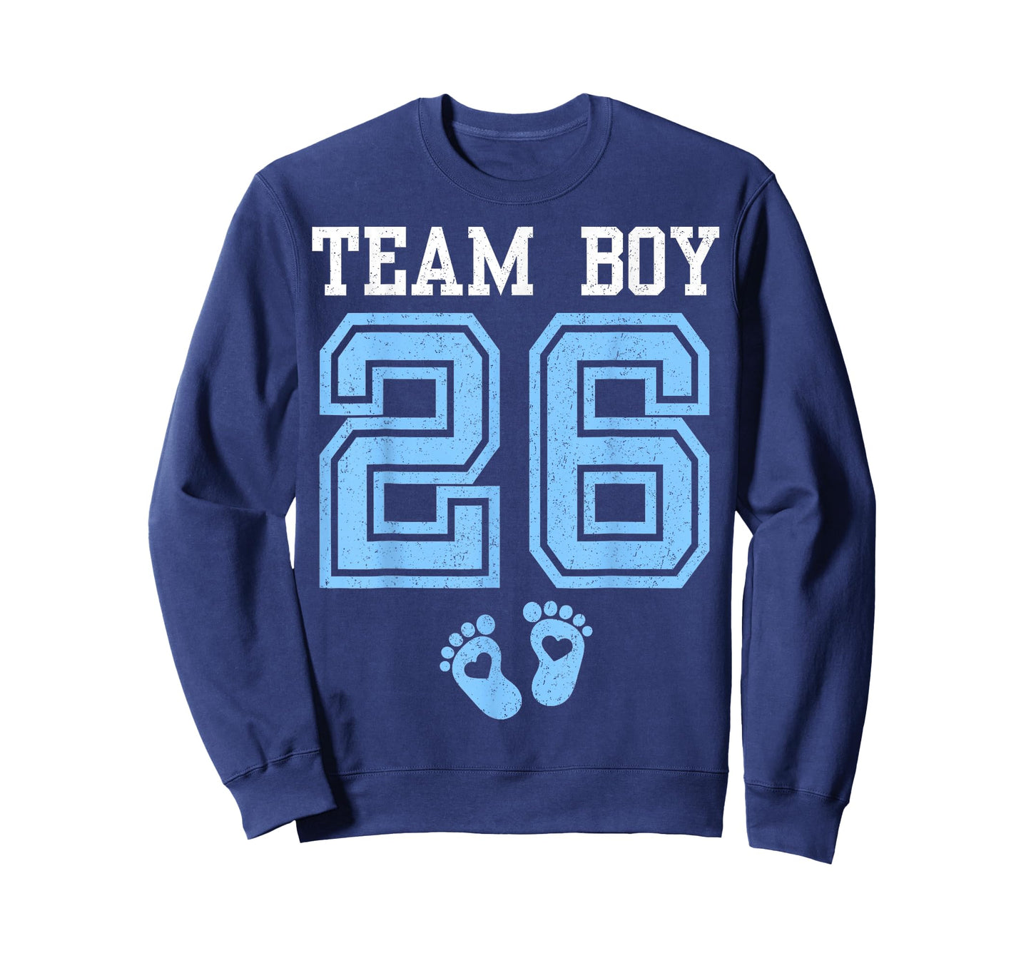 Team Boy 2026 Gender Reveal Party Baby Announcement Family T-Shirt