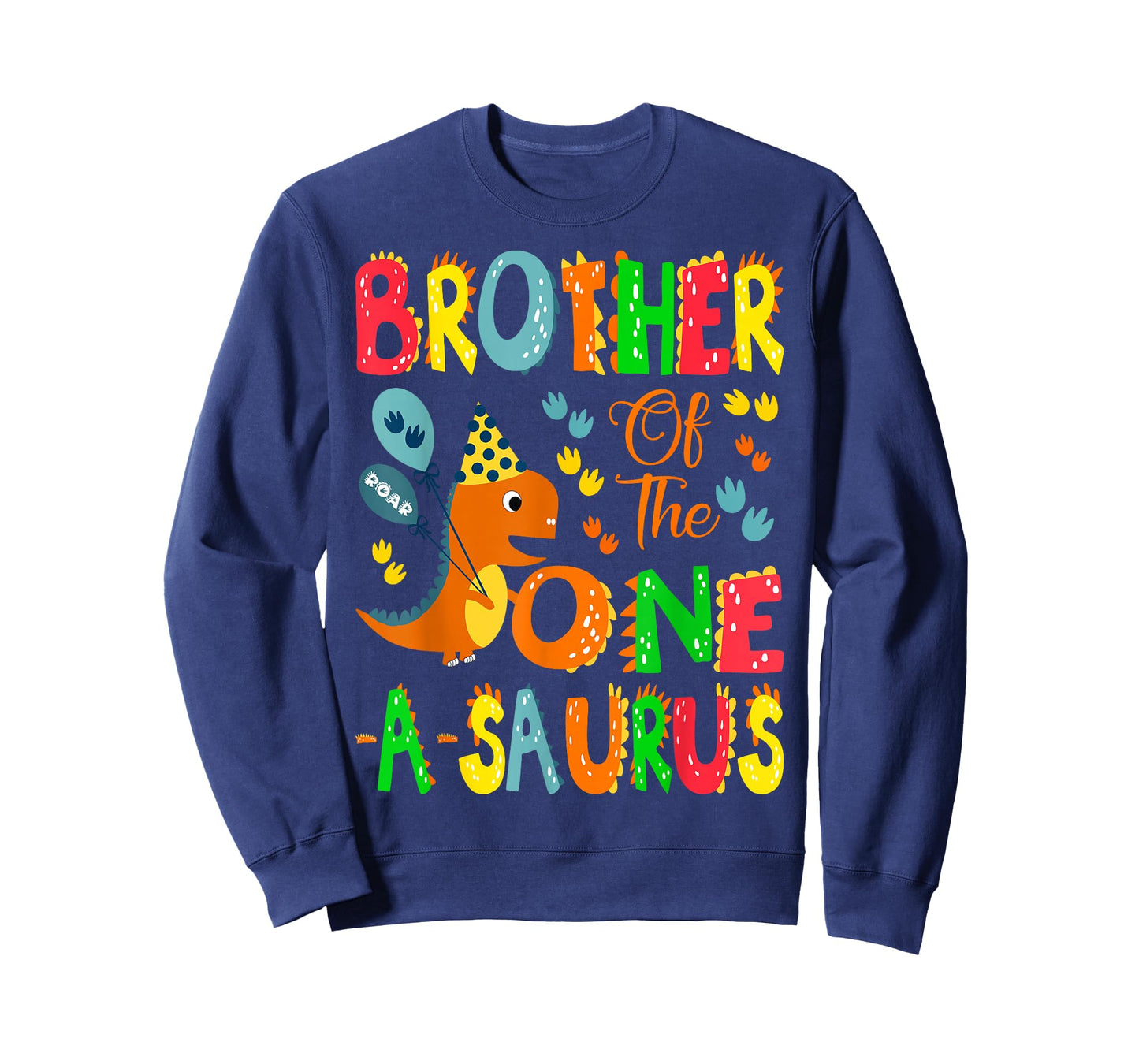 Brother of The One-A-Saurus 1st Birthday Boy Dinosaur Lover T-Shirt