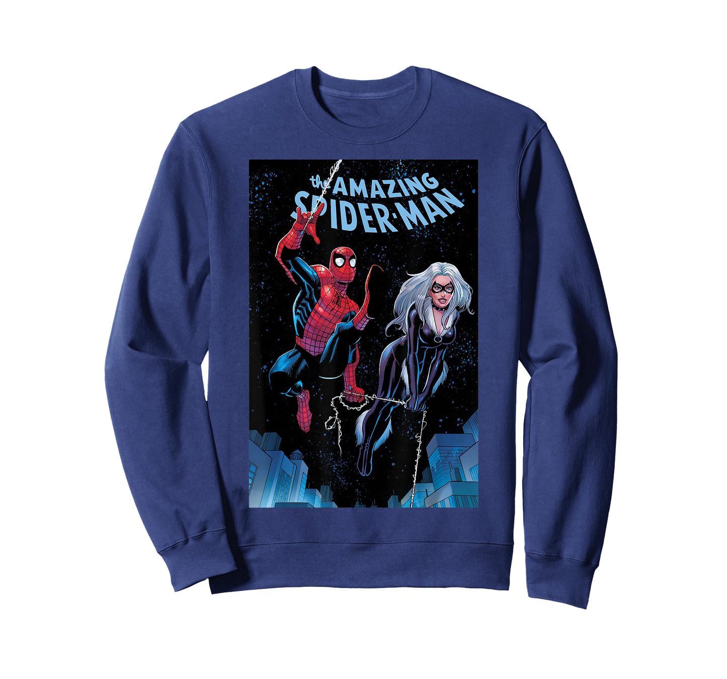 Marvel Spider-Man The Amazing Spider-Man and Black Cat T-Shirt
