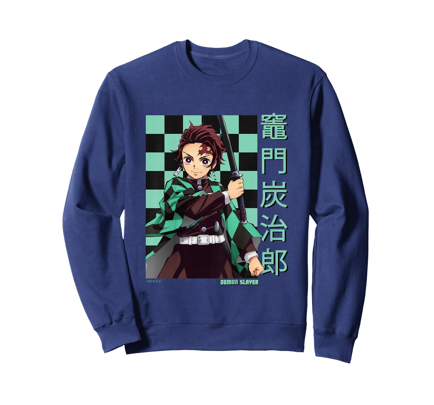Kids Demon Slayer: Kimetsu no Yaiba Tanjiro Water Breathing Sword T-Shirt