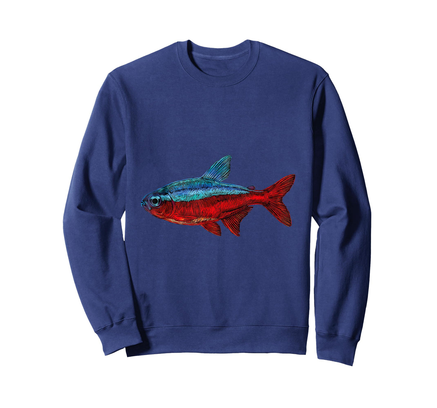 Cardinal Tetra Paracheirodon axelrodi Freshwater Aquarium T-Shirt