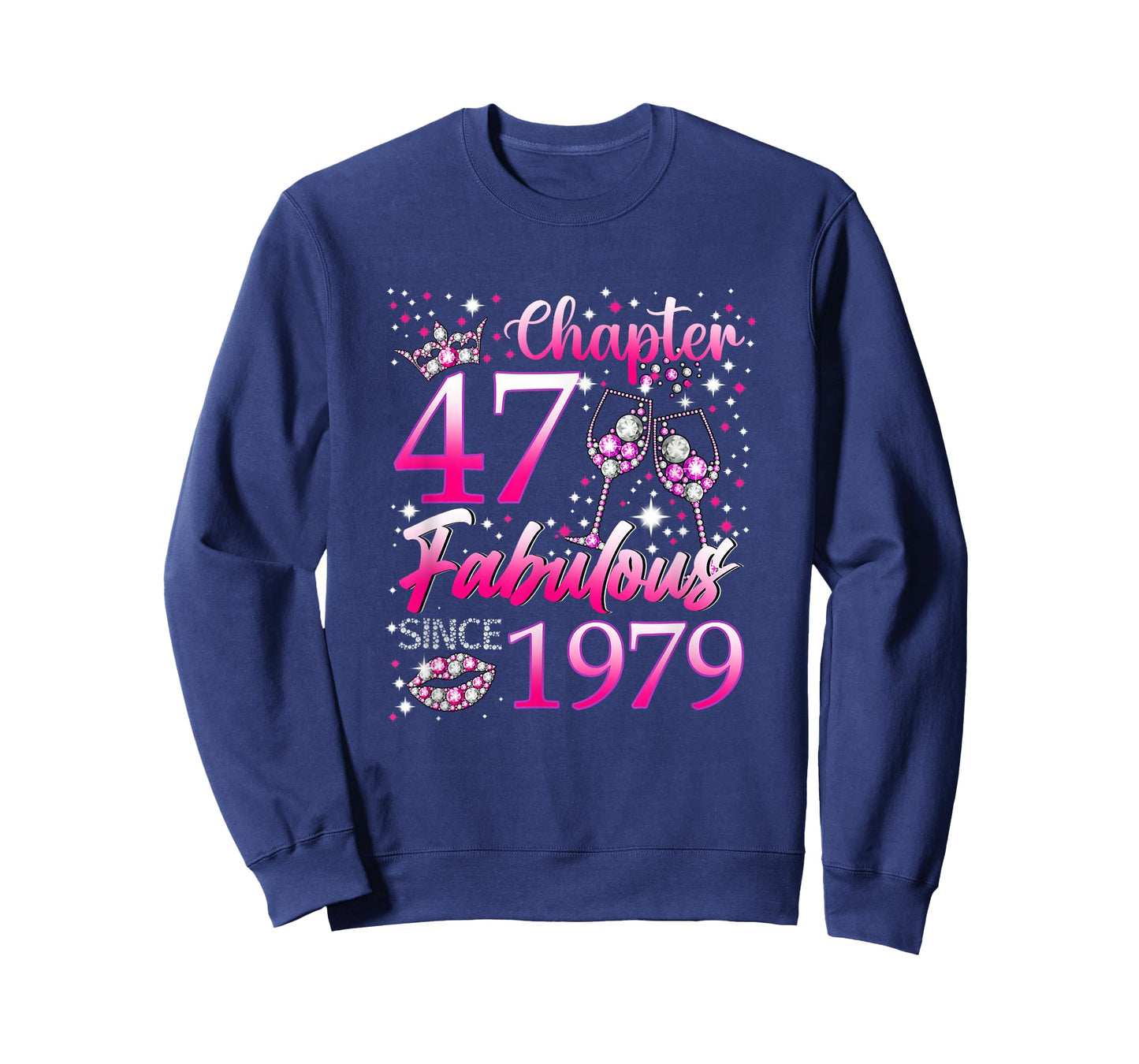 Chapter 47 Fabulous Since 1979 47th Birthday Women Girl T-Shirt