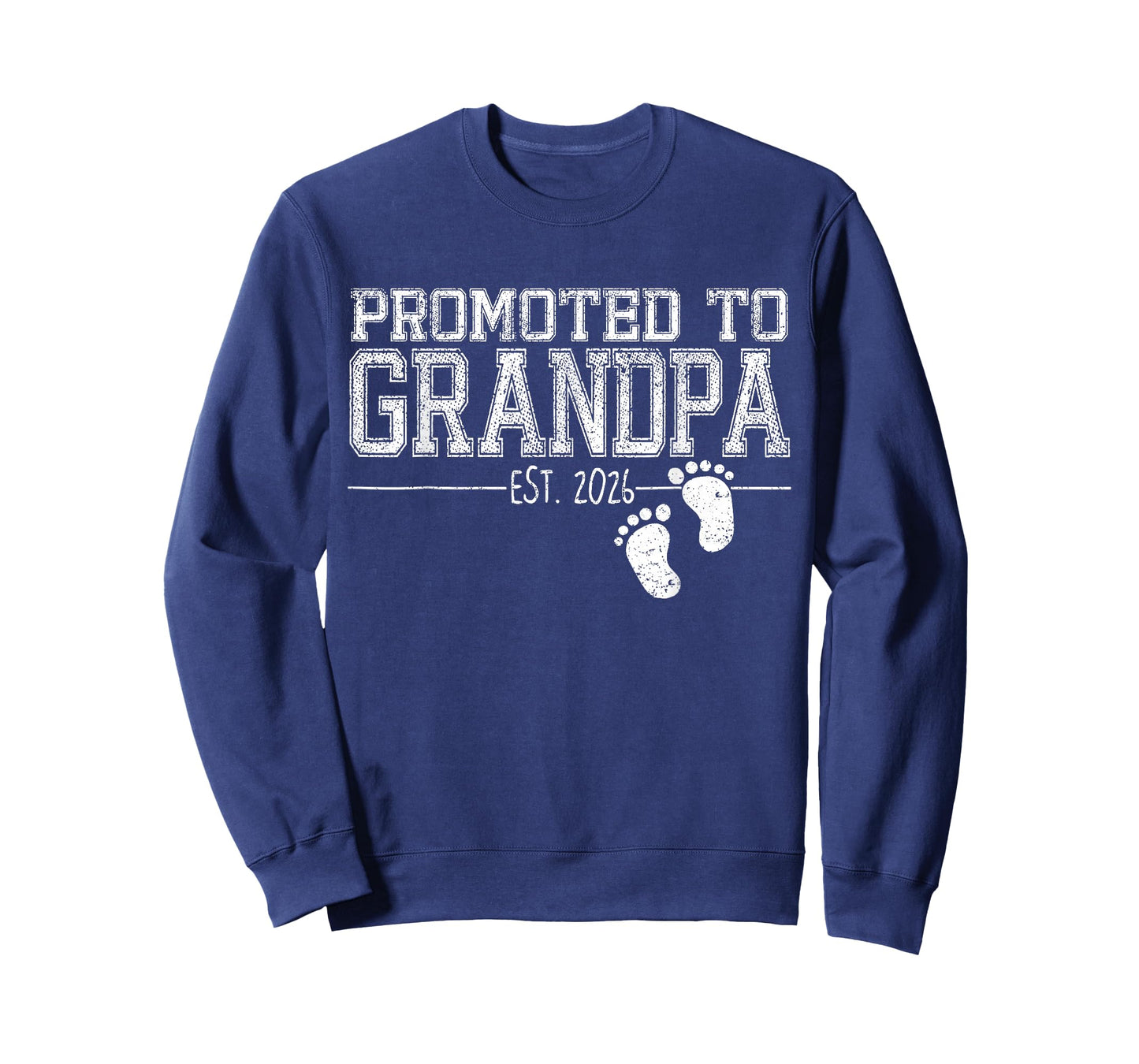 Grandpa 2026 Baby Announcement Promoted to Grandpa Est 2026 T-Shirt