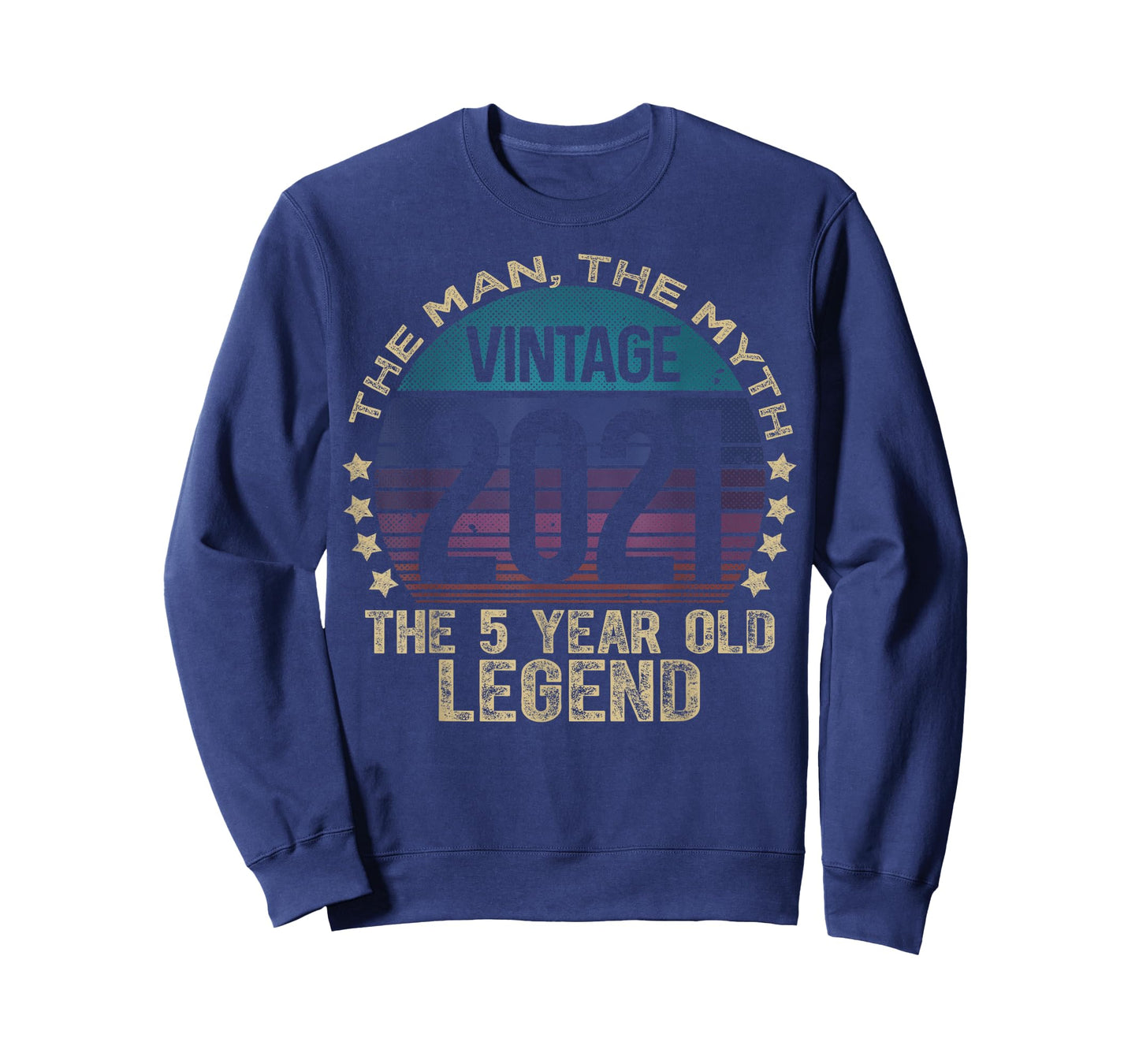 5 Year Old Gifts Vintage 2021 Limited Edition 5th Birthday T-Shirt