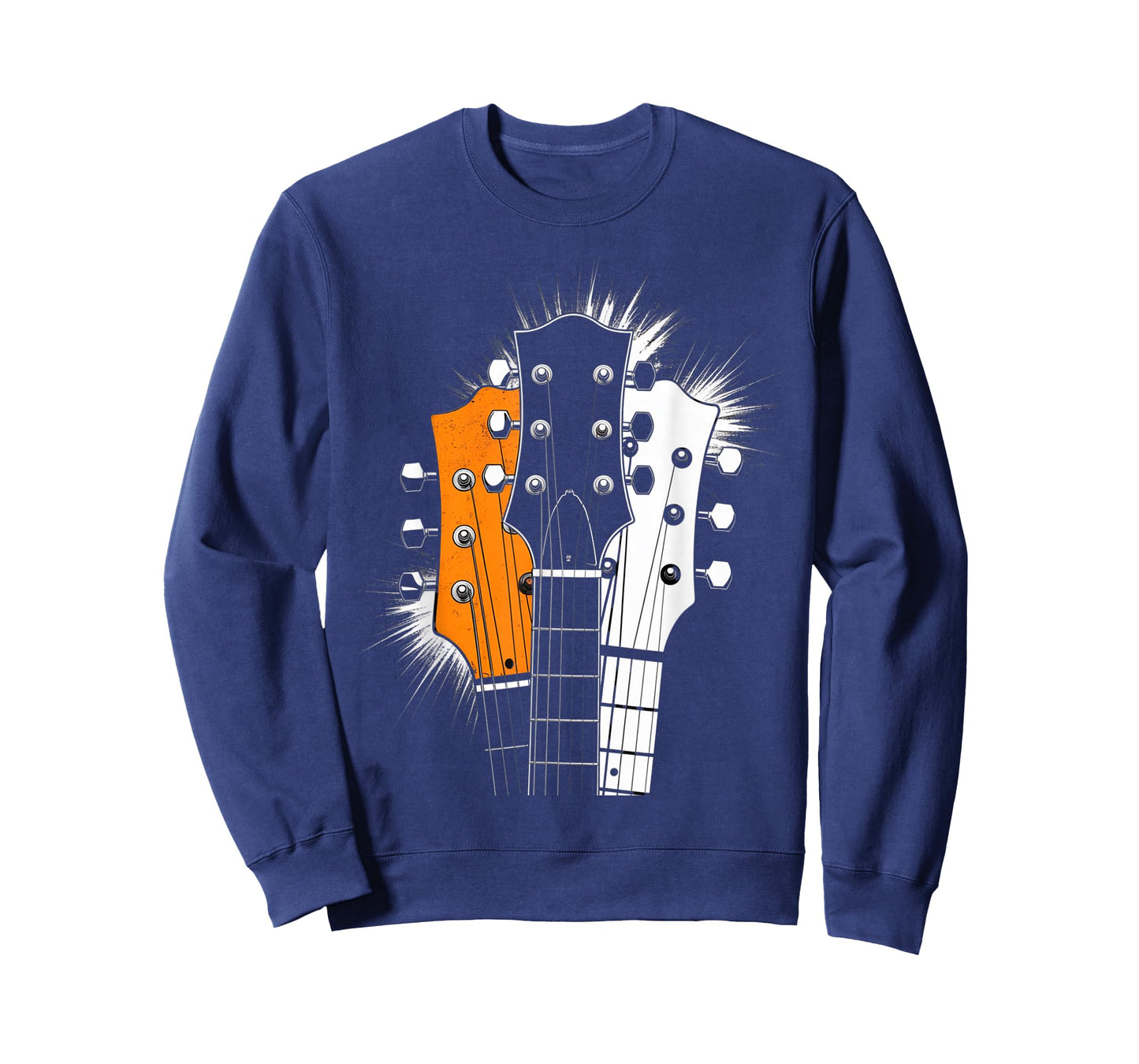 Retro Vintage 80s Silhouette Rock Music Guitar Lover Gifts T-Shirt