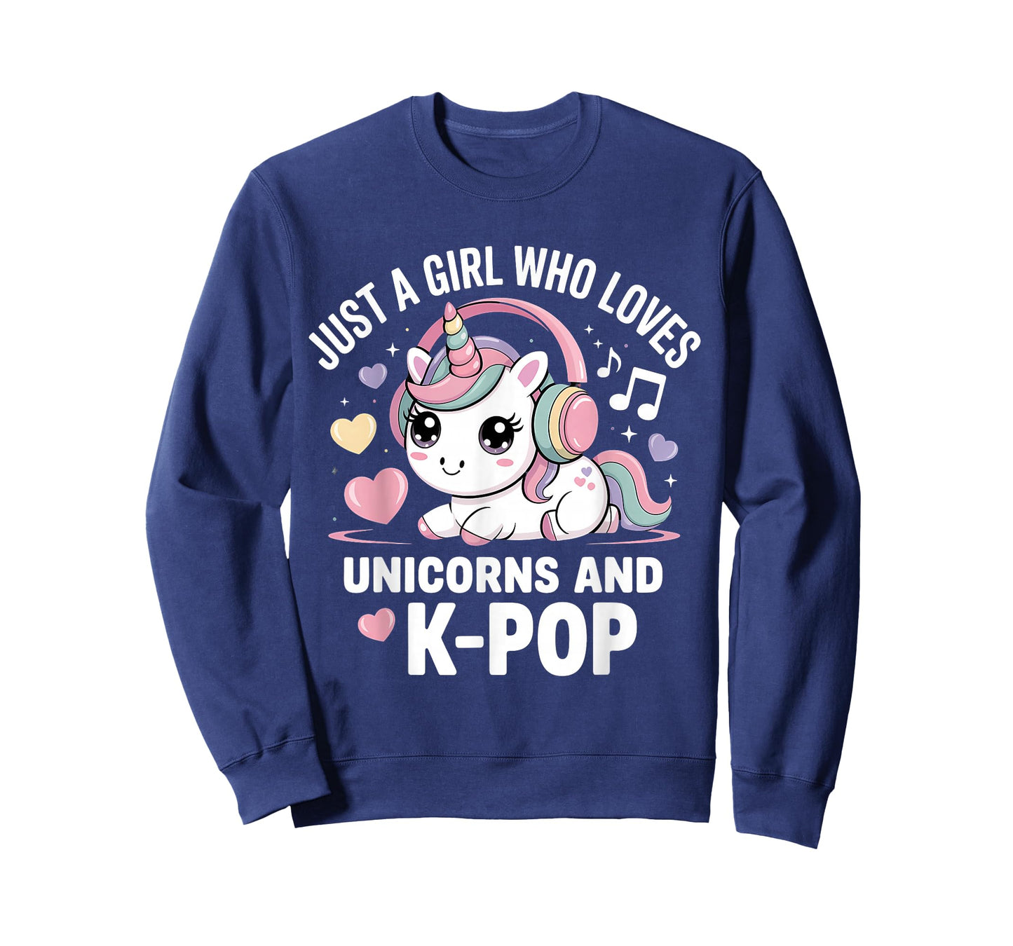 Just A Girl Who Loves K-Pop Unicorns Girl K Pop Kpop T-Shirt