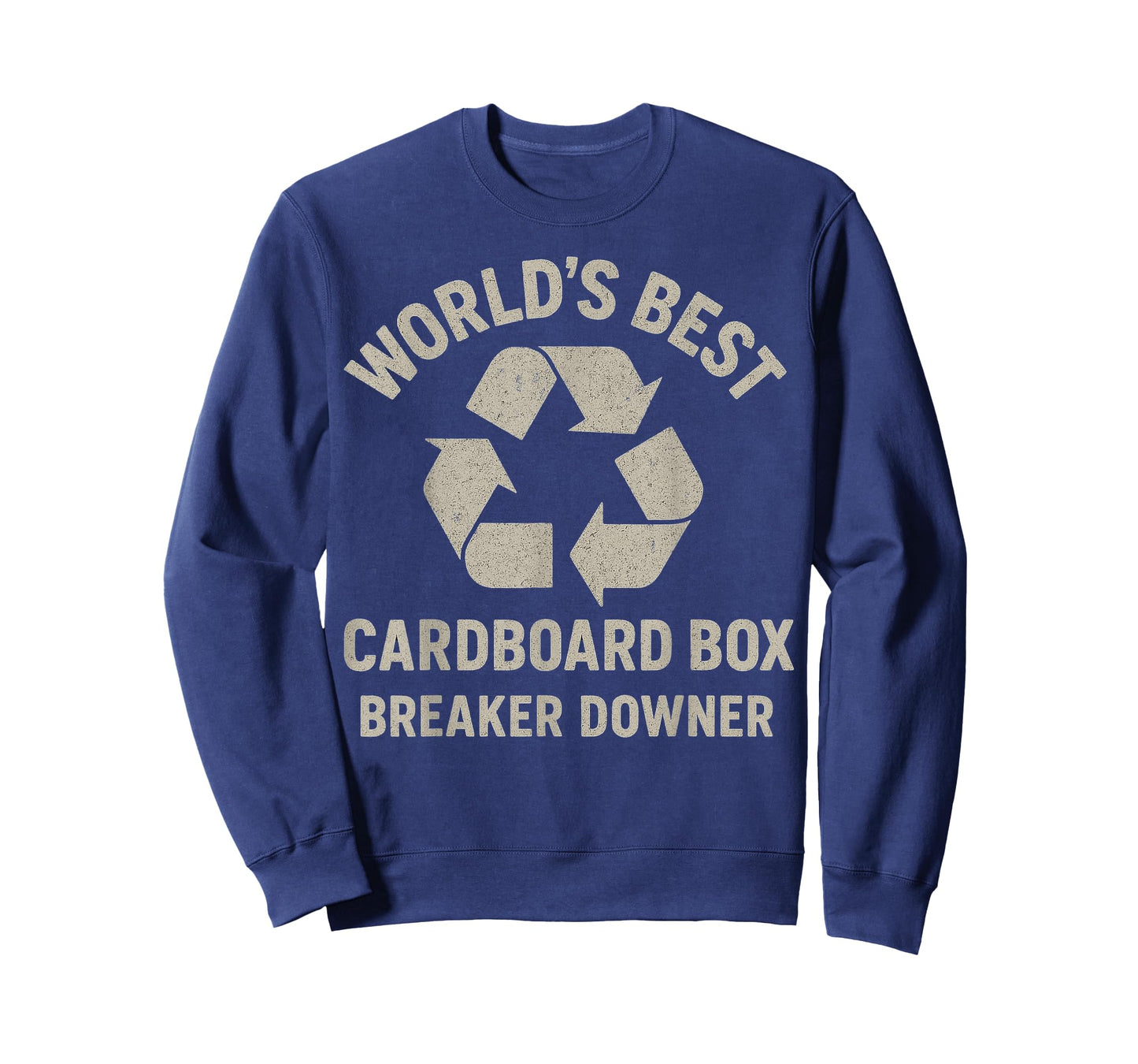 Funny Cardboard Box Breaker Downer Sarcastic Retro Men Women T-Shirt