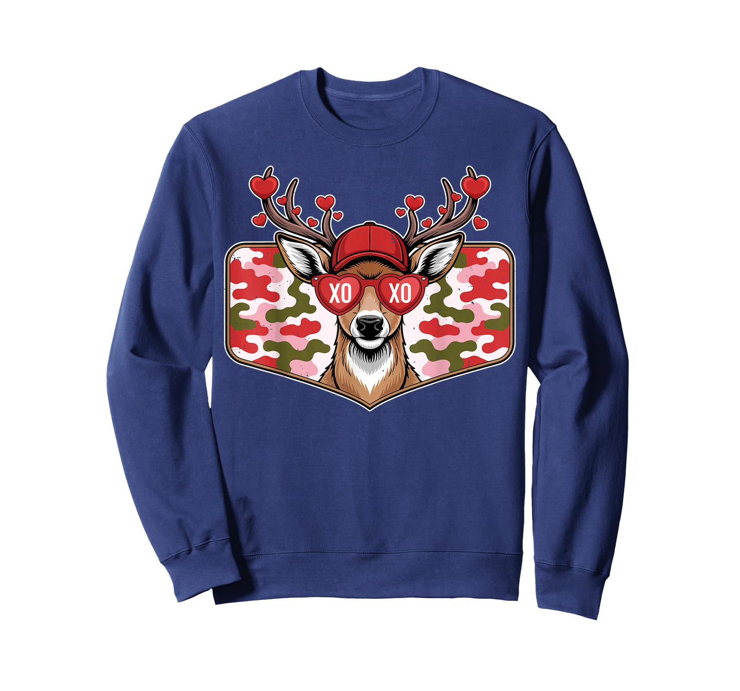 Valentine Buck XO for Boys Girls Men Women Valentines Day T-Shirt