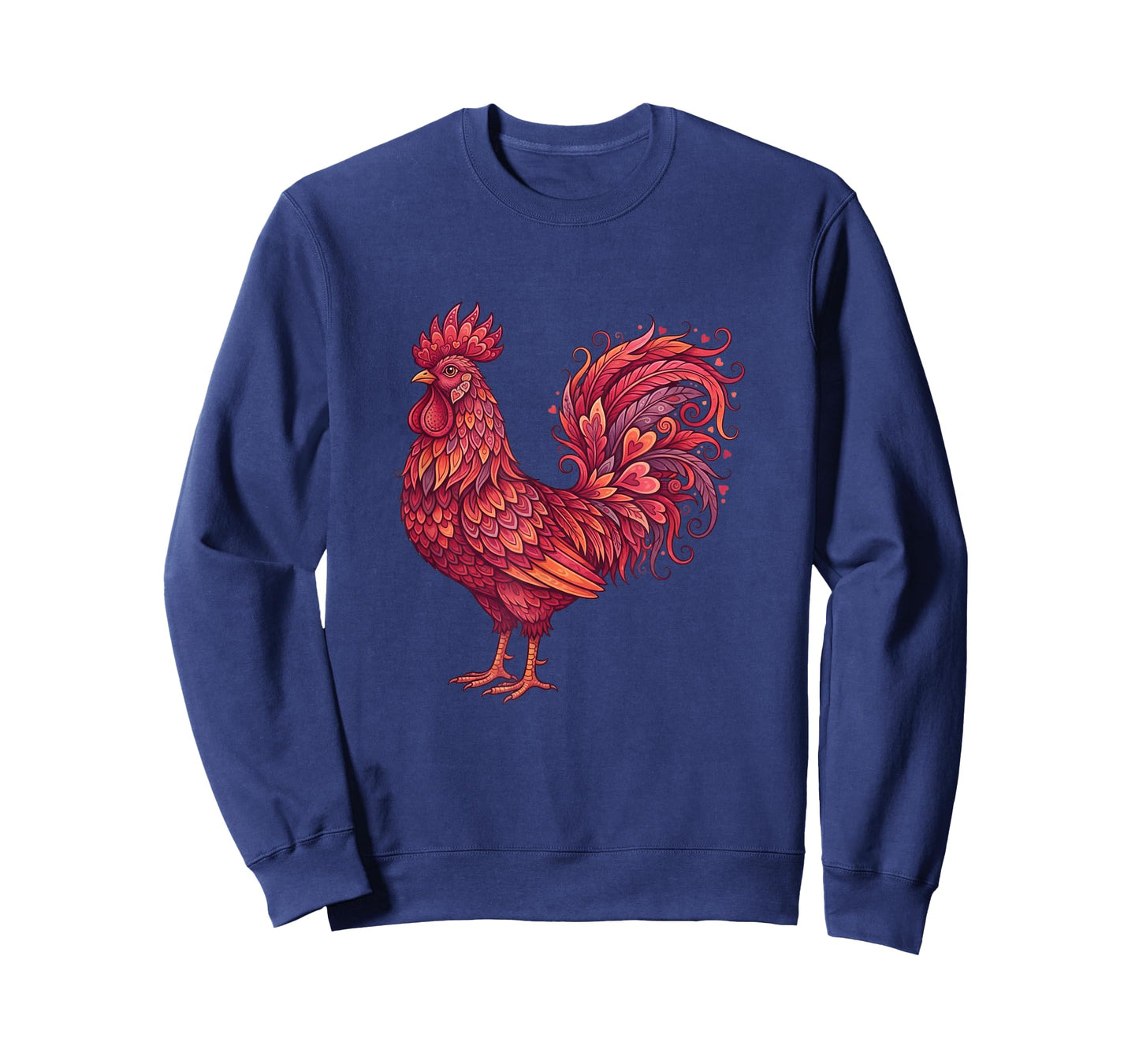 Chicken Valentines Day Heart for Farmers Cute Chicken Couple T-Shirt