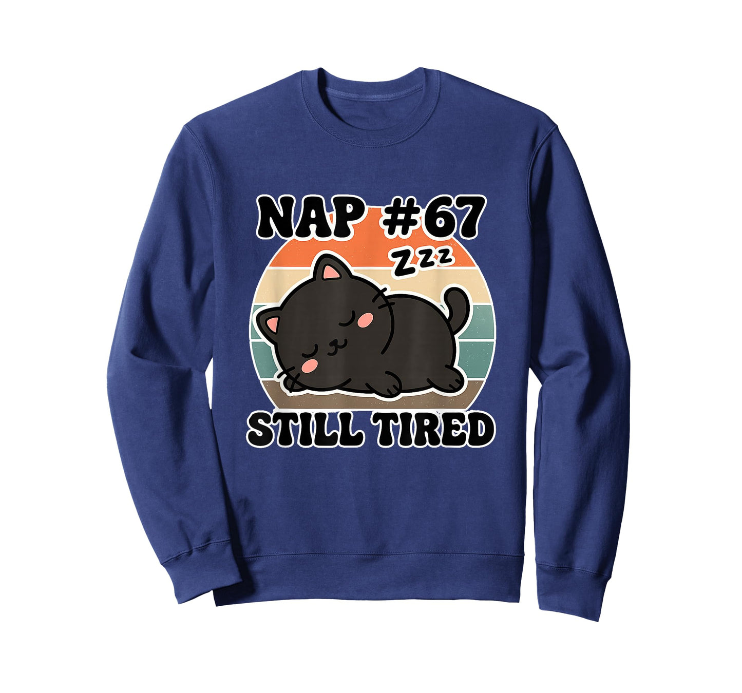 Kawaii Anime Cat NAP 67 Quote 6 7 Meme Graphic Tees T-Shirt