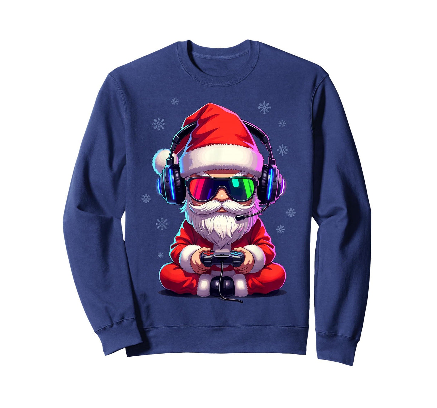 Santa Gaming Christmas Video Game Boys Holiday Gamer T-Shirt