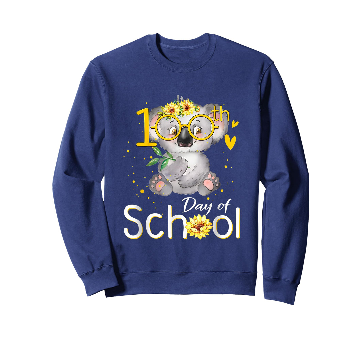 Happy 100 Days of School Koala 100th Day of School T-Shirt