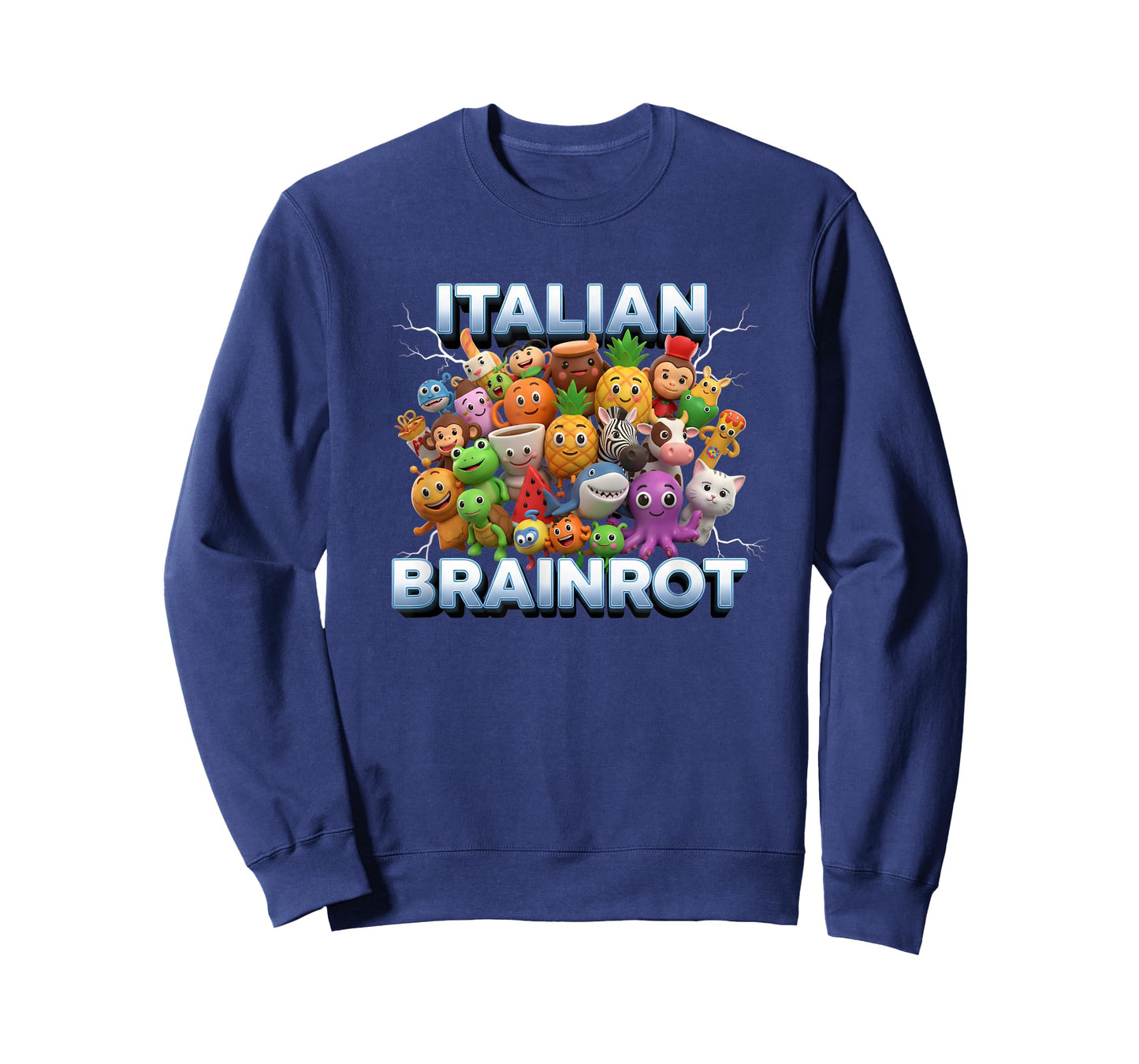 Italy Italian Brainrot Funny Meme Characters Trend T-Shirt
