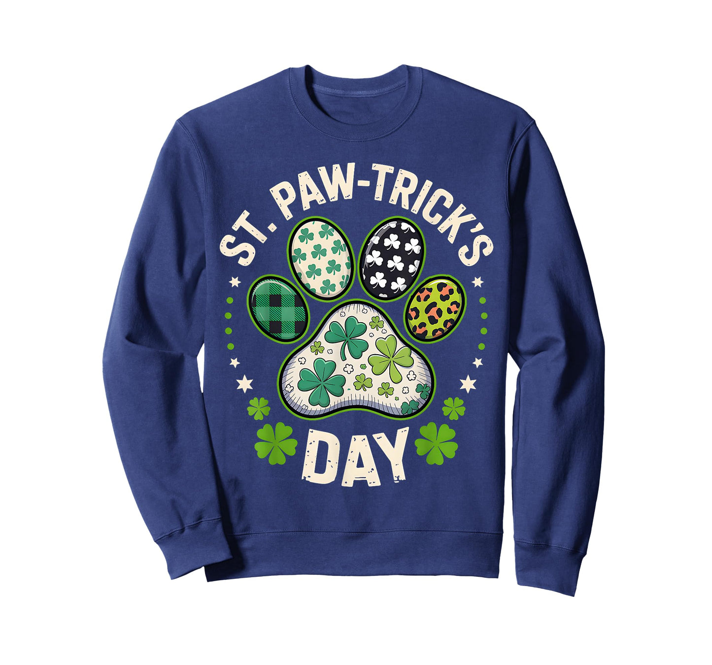 St Paw-trick's Day Saint Patrick's Day Dog Lover Dog Mom T-Shirt