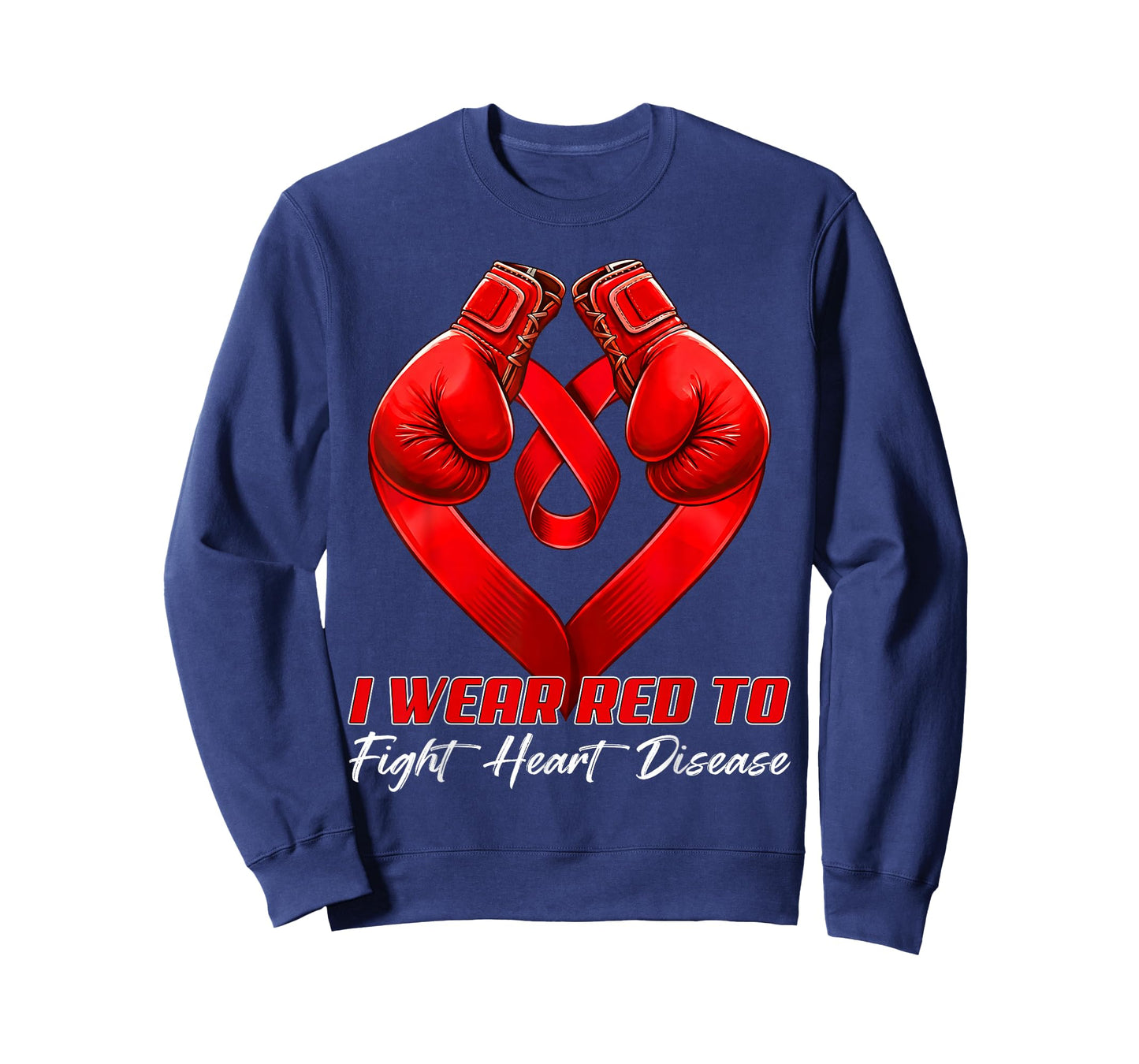 I Wear Red to Fight Heart Disease Awareness Month Men Women T-Shirt