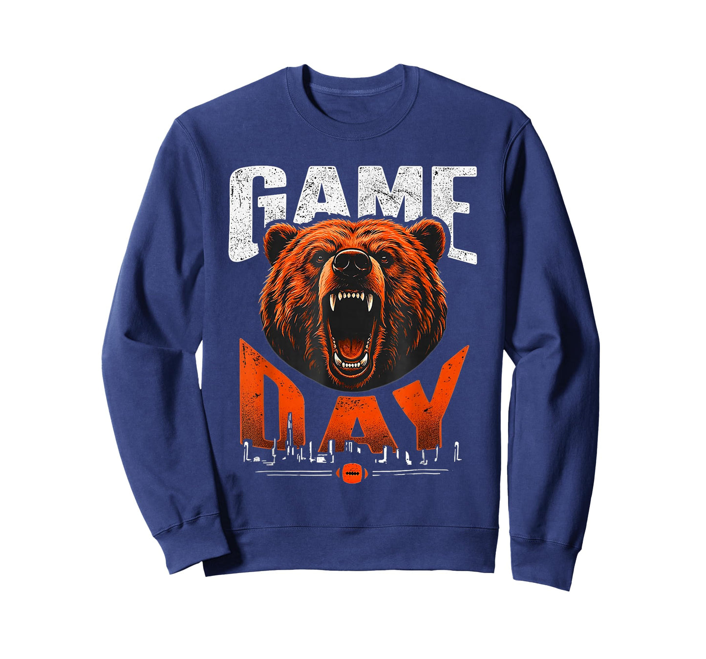 Game Day Funny Bear Men Women Vintage T-Shirt