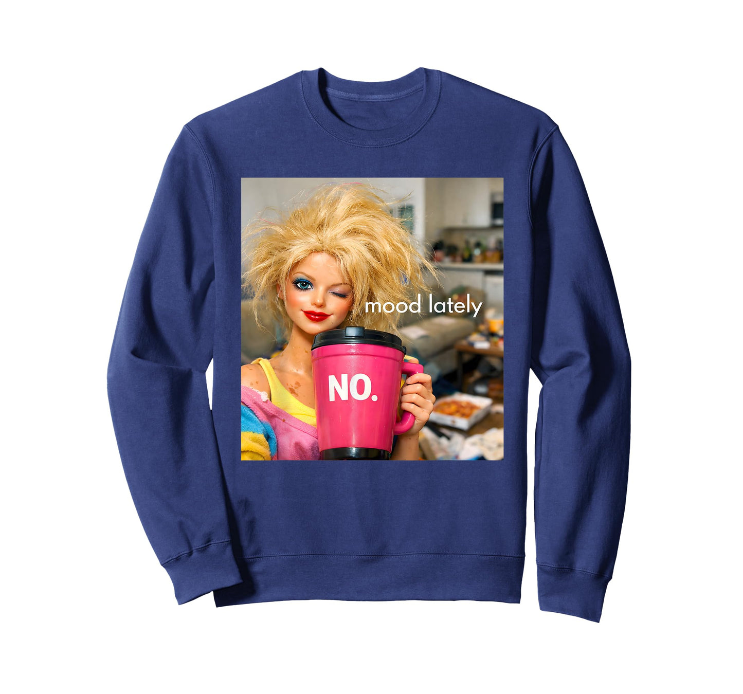 Retro Doll Face Meme Dolls Plastic Digusting Doll Face Meme T-Shirt