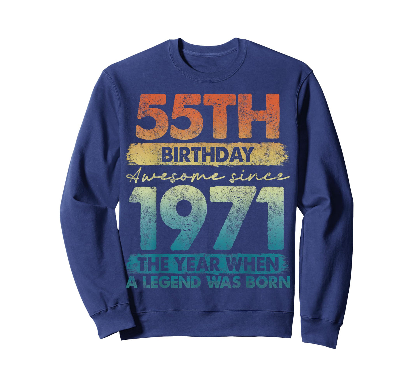 55 Year Old Gifts Vintage 1971 Limited Edition 55th Birthday T-Shirt