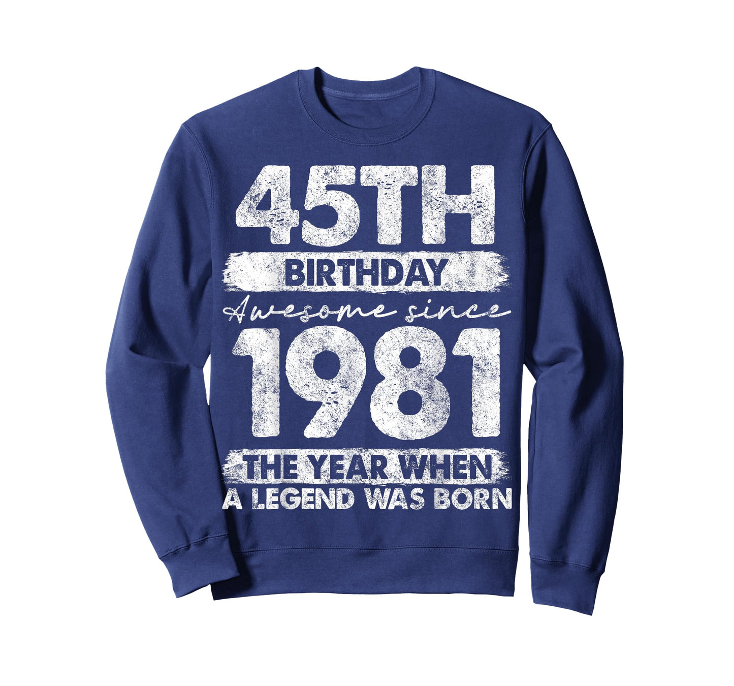 45 Year Old Gifts Vintage 1981 Limited Edition 45th Birthday T-Shirt