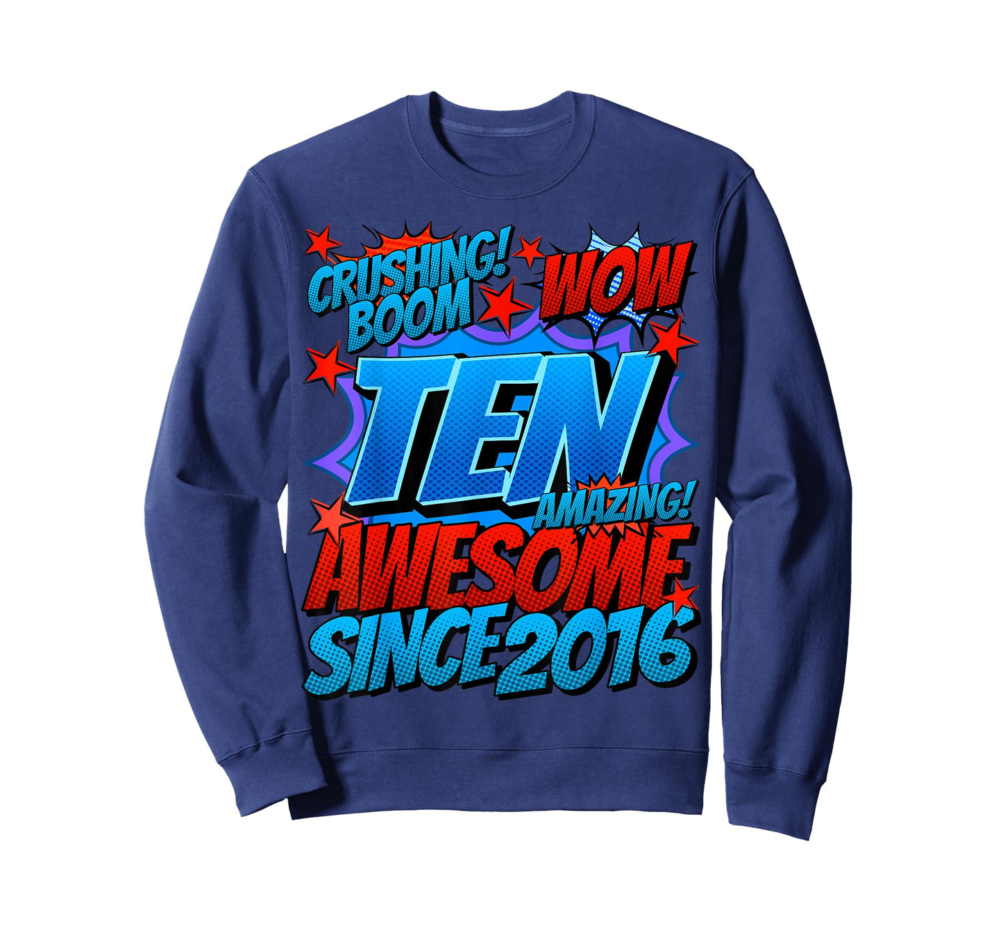 10 Year Old Gifts for Boys 10th Birthday Boy 10 Year Old Boy T-Shirt