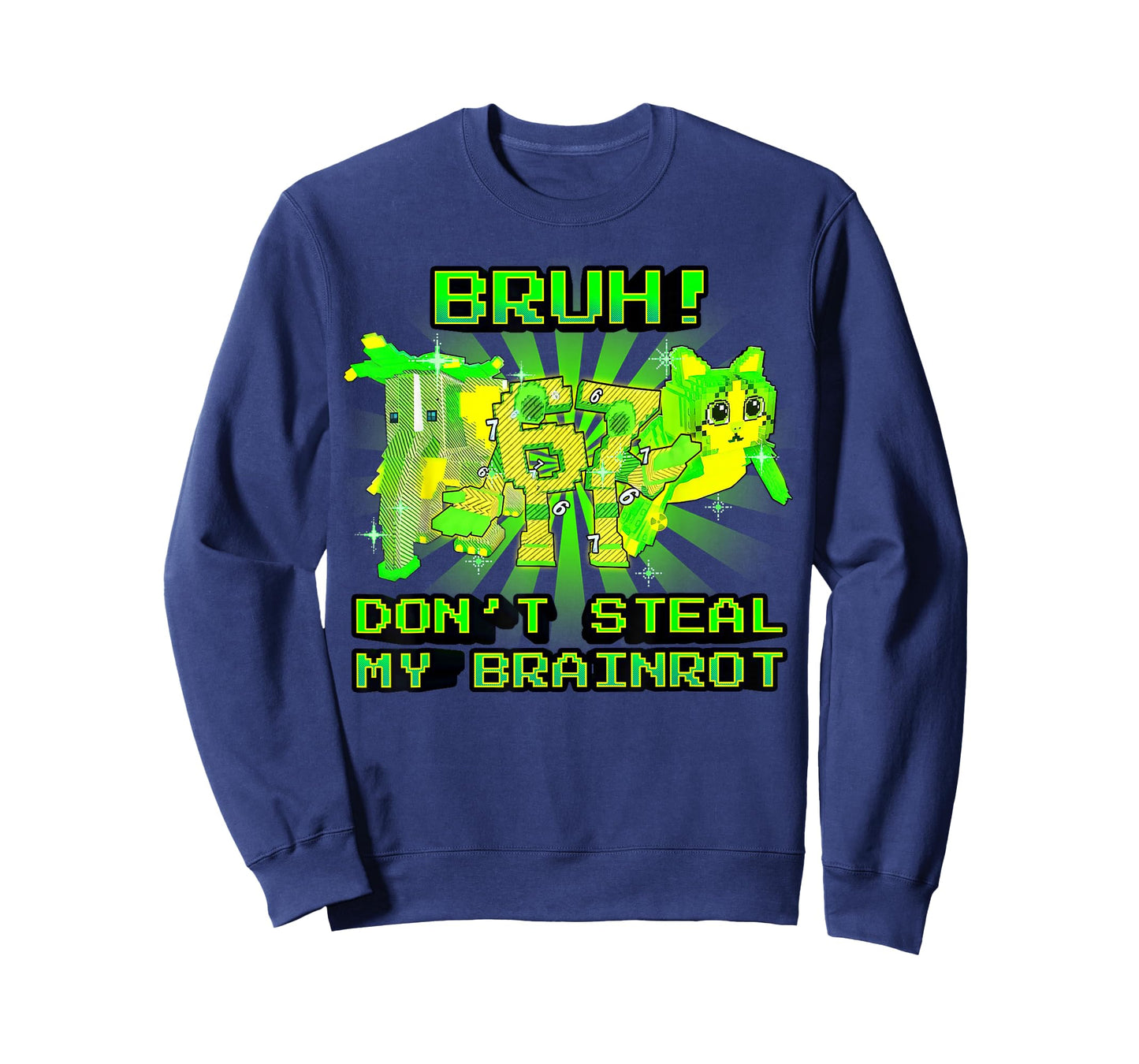 Bruh Don't Steal My OG Brainrots Funny Meme for Boys Kids T-Shirt
