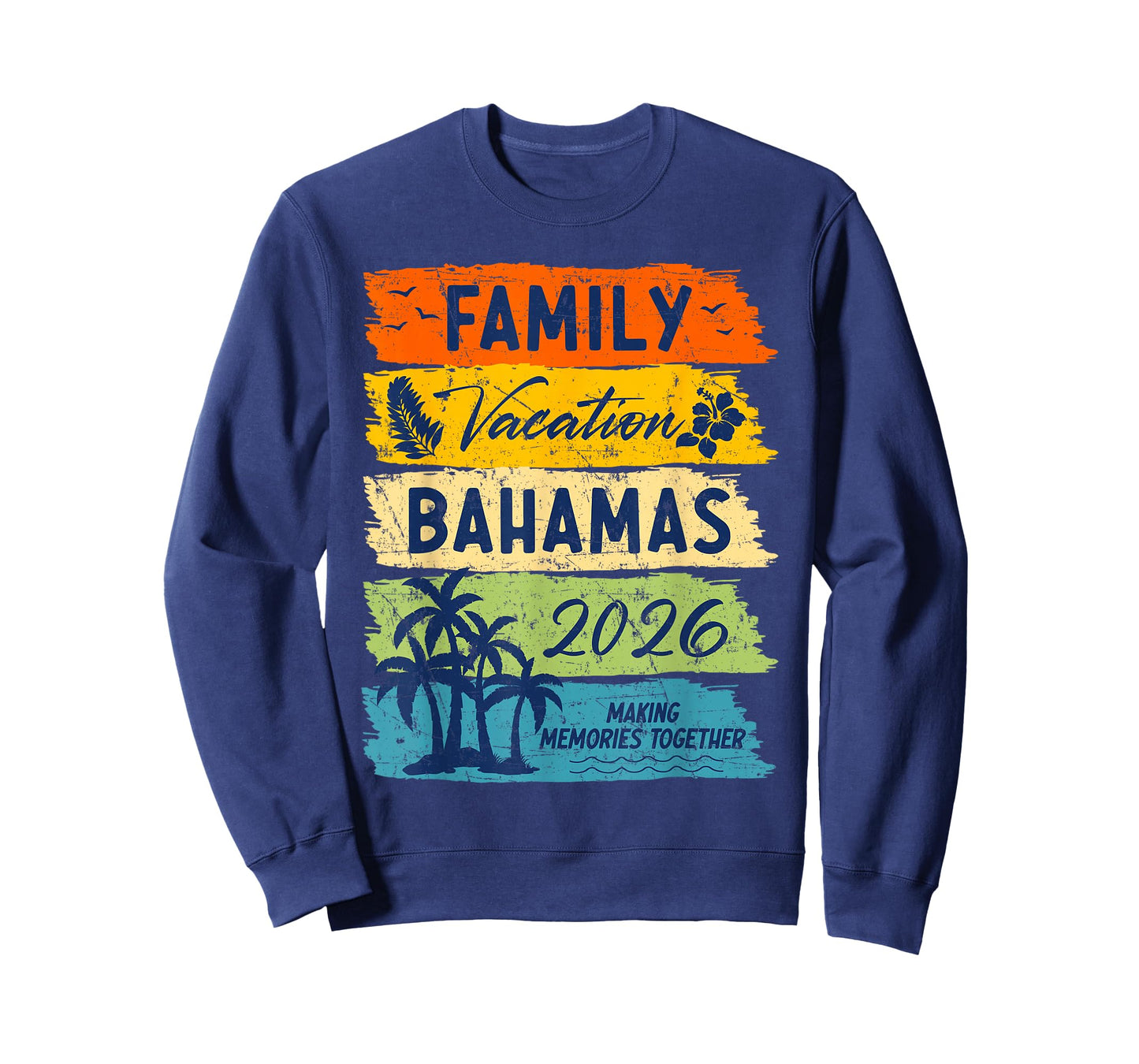 Family Vacation Bahamas 2026 Matching Group Cruise T-Shirt