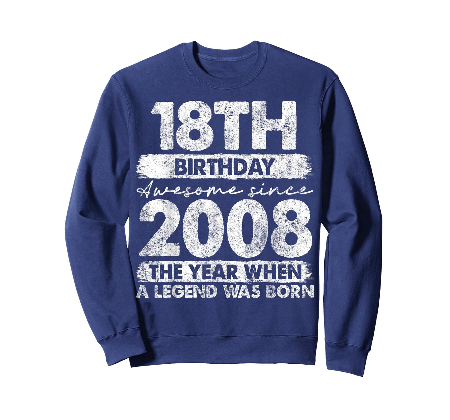 18 Year Old Gifts Vintage 2008 Limited Edition 18th Birthday T-Shirt