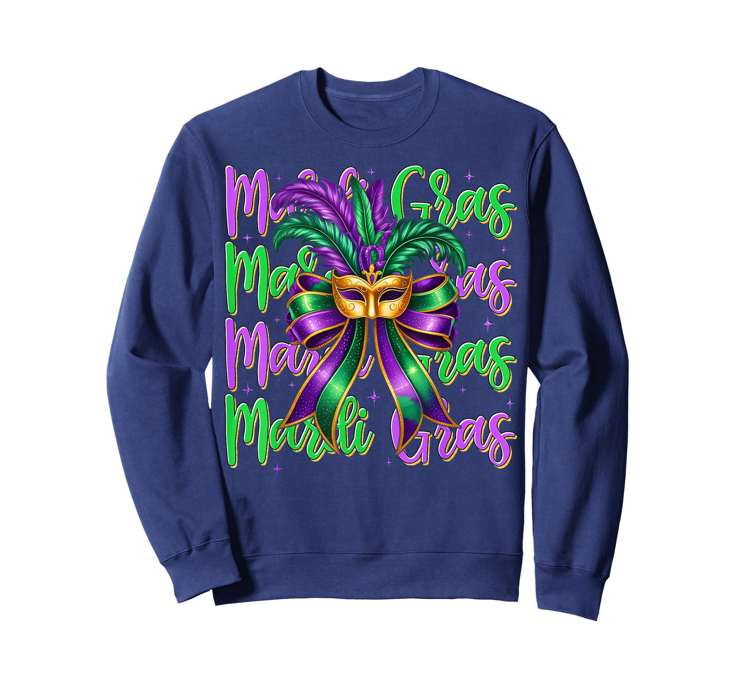 Mardi Gras Carnival Masquerade Feather Mask Girl Women Kid T-Shirt